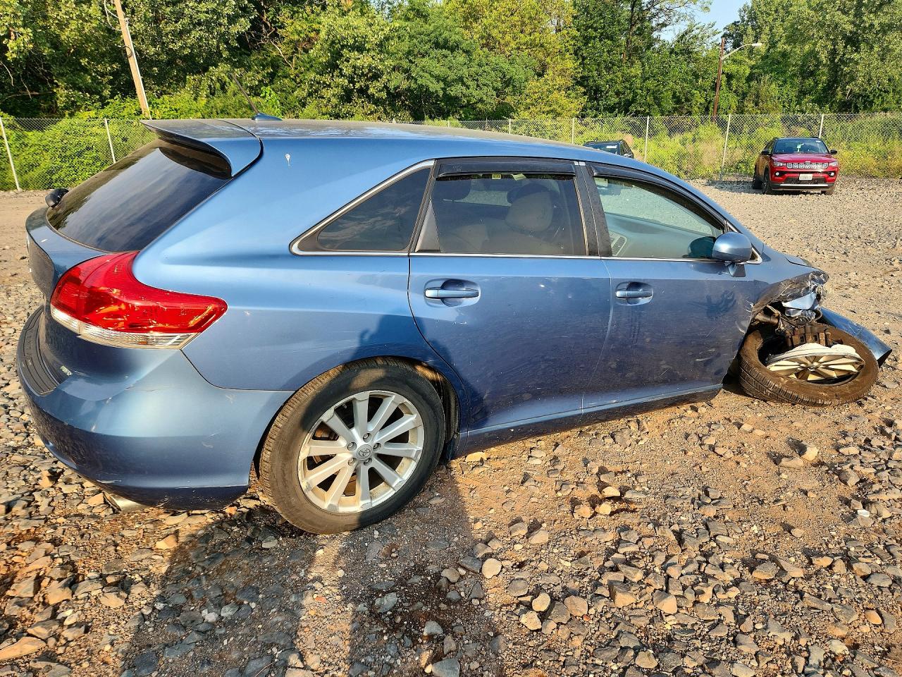 2009 Toyota Venza Awd 4cyl Blue vin: 4T3BE11A99U003799