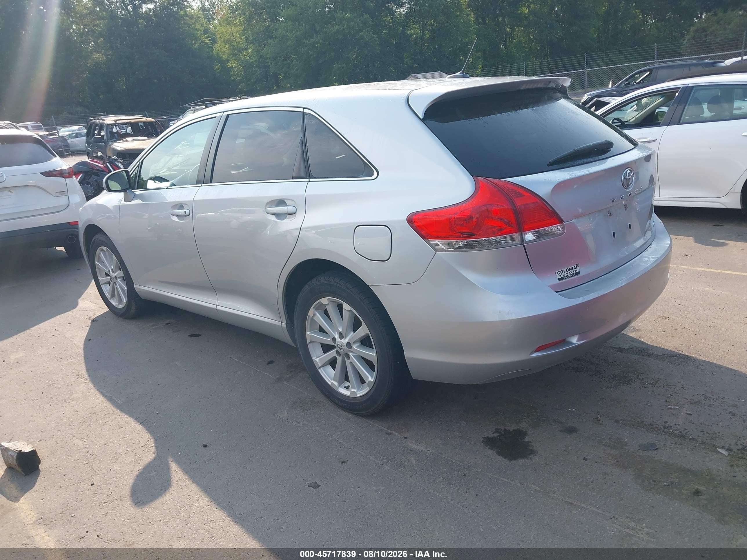 2009 Toyota Venza   Silver vin: 4T3BE11A99U006525