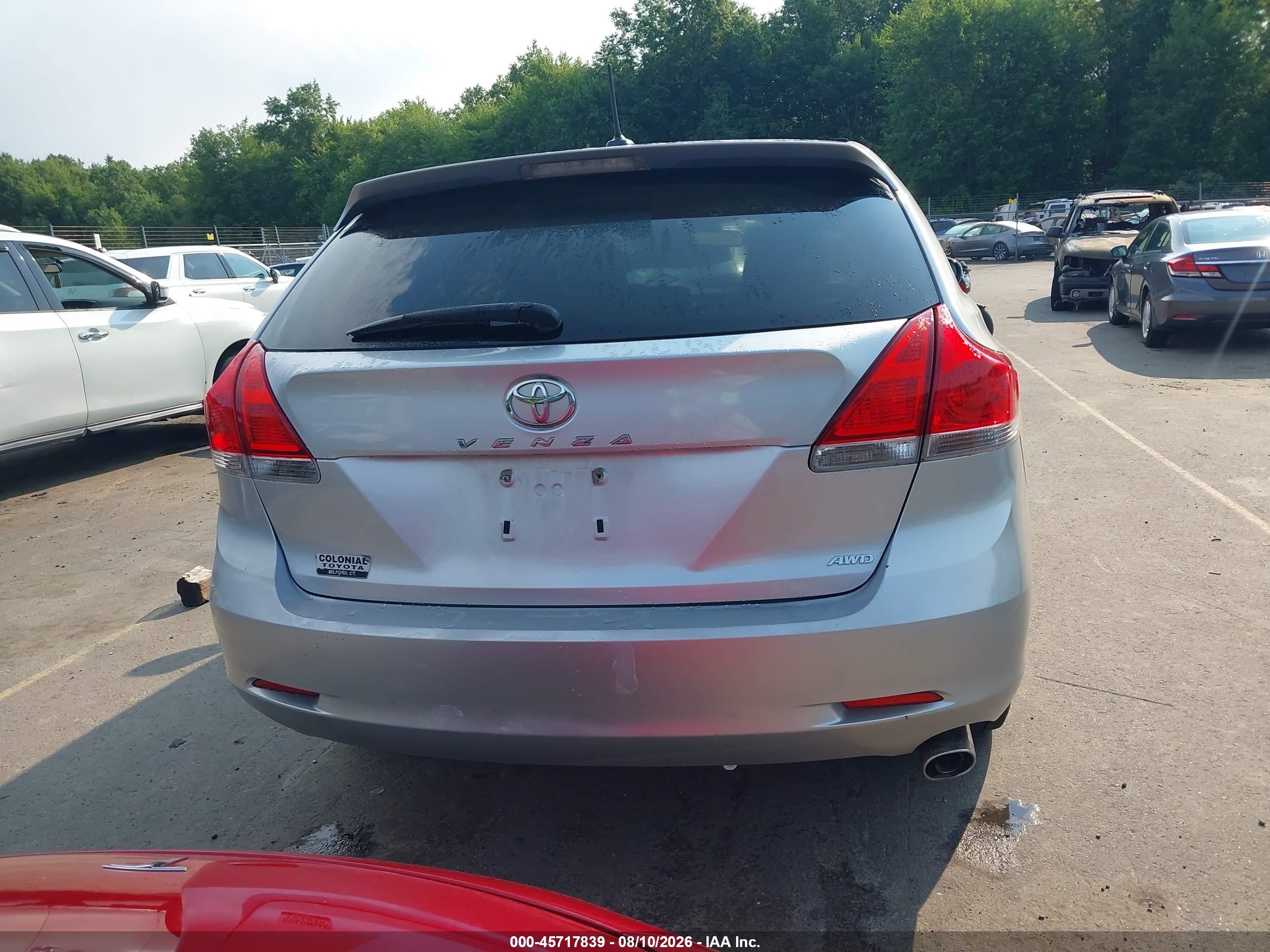 2009 Toyota Venza   Silver vin: 4T3BE11A99U006525
