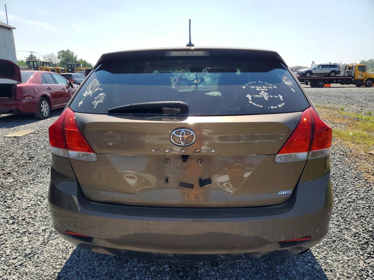 2009 Toyota Venza Awd 4cyl Tan vin: 4T3BE11A99U007514