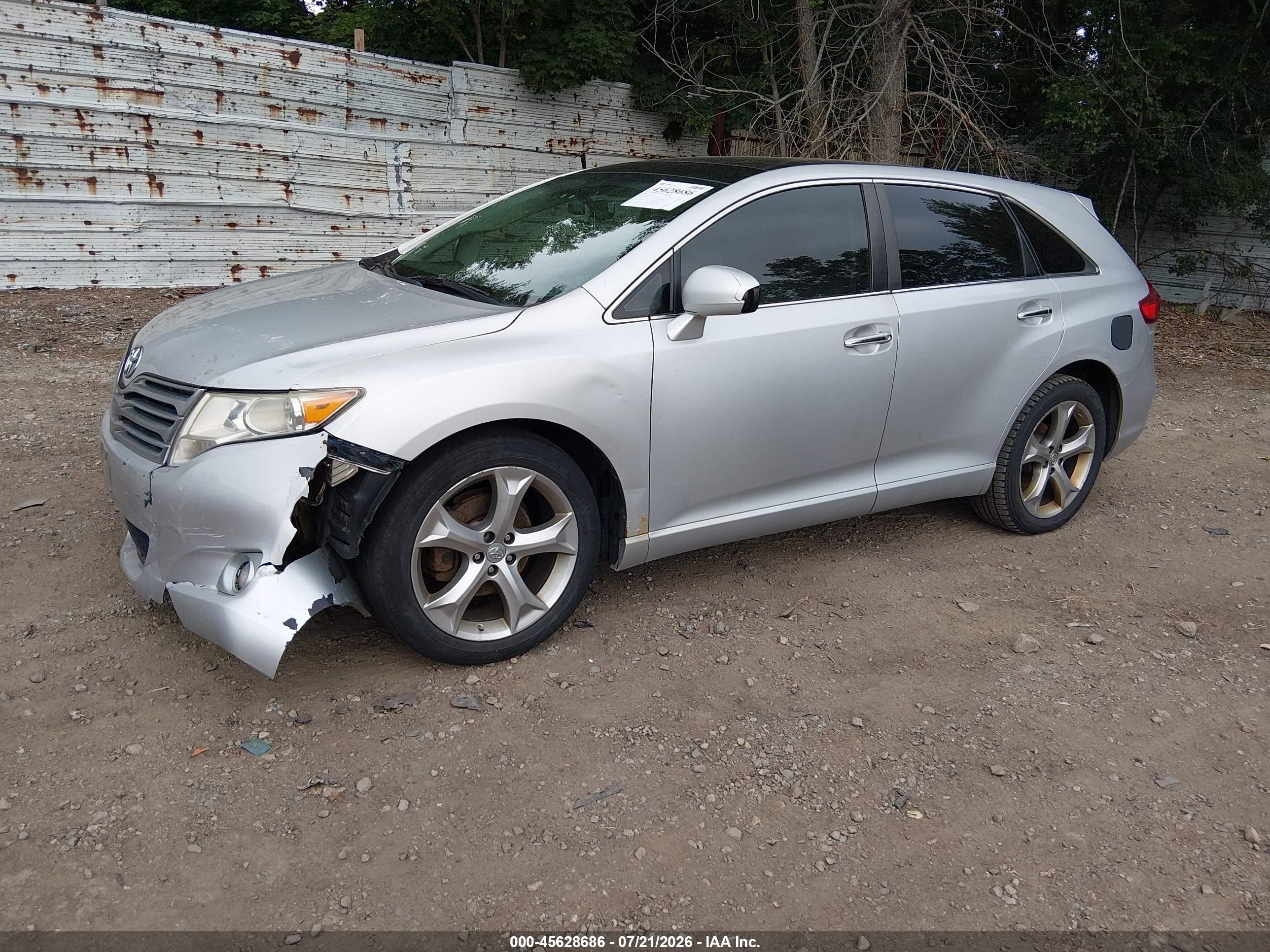 2009 Toyota Venza Base V6 Gray vin: 4T3BK11A09U014635