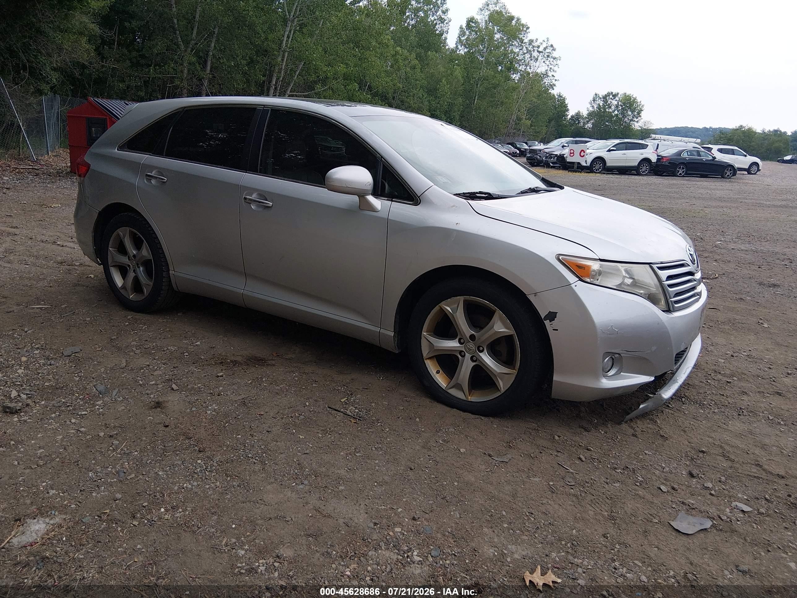 2009 Toyota Venza Base V6 Gray vin: 4T3BK11A09U014635