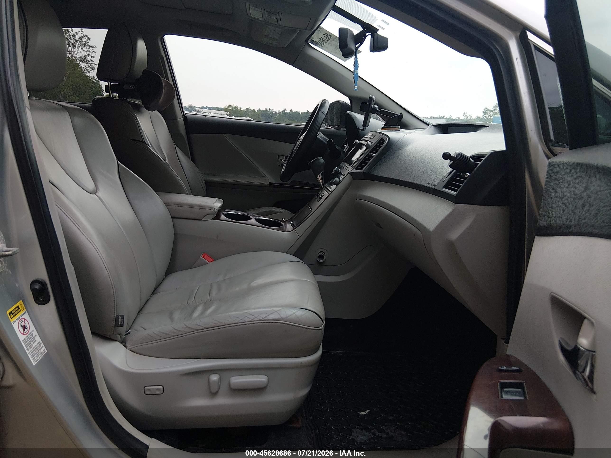 2009 Toyota Venza Base V6 Gray vin: 4T3BK11A09U014635