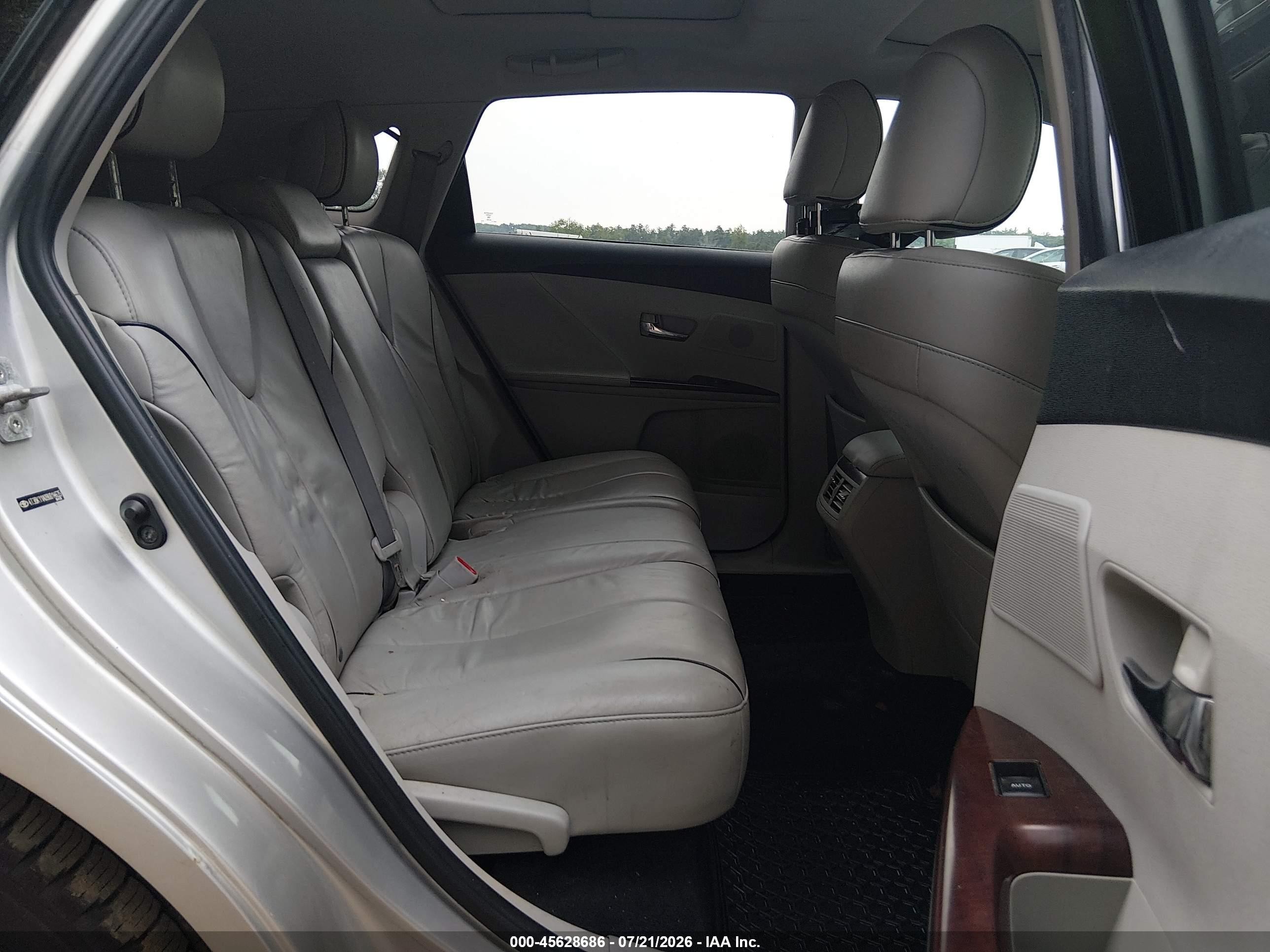 2009 Toyota Venza Base V6 Gray vin: 4T3BK11A09U014635