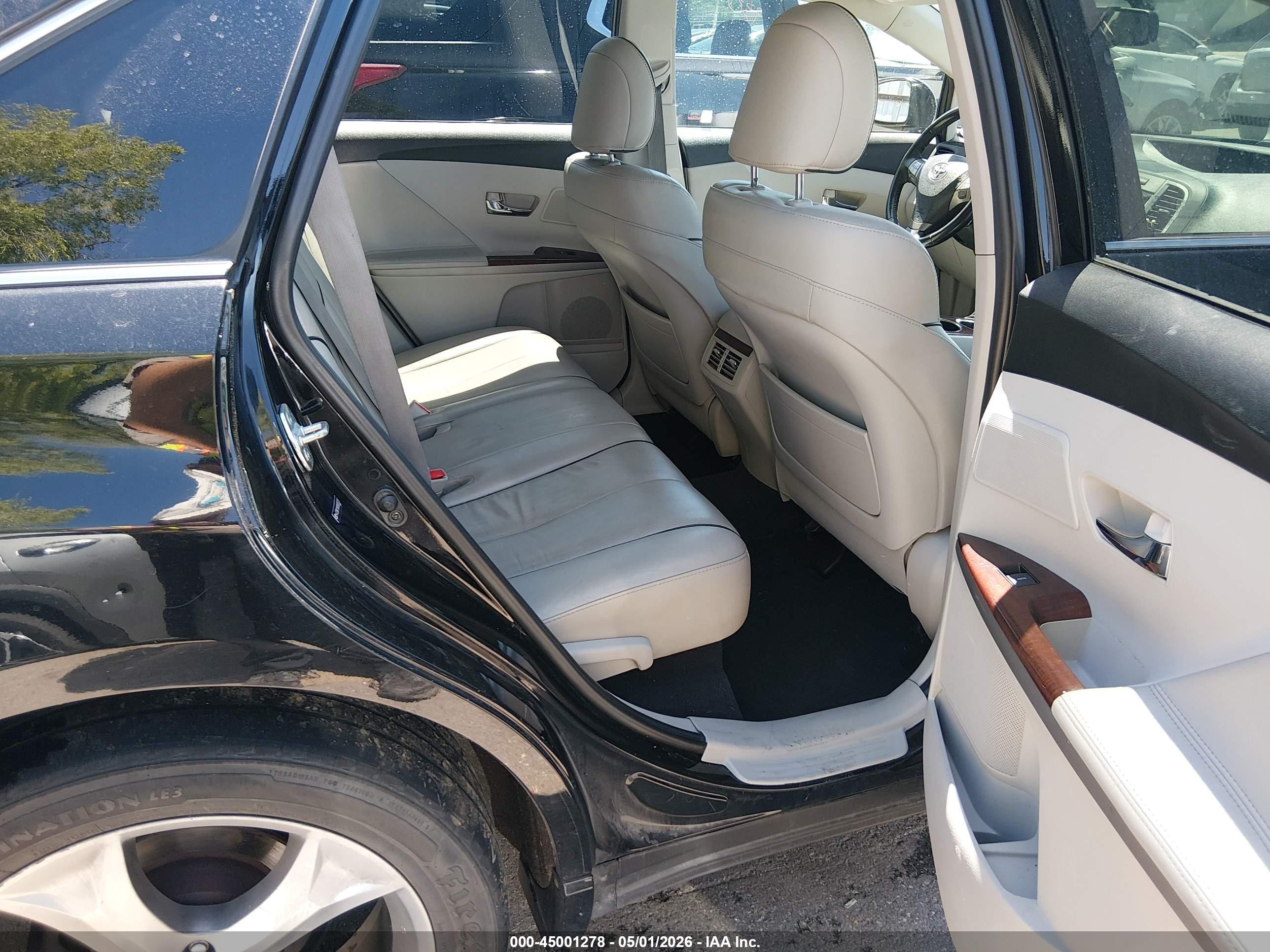 2009 Toyota Venza Base V6 Black vin: 4T3BK11A09U026316