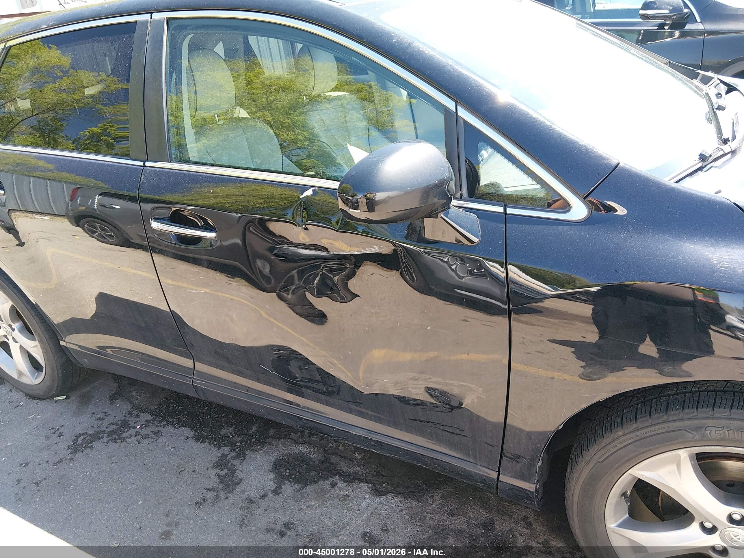2009 Toyota Venza Base V6 Black vin: 4T3BK11A09U026316
