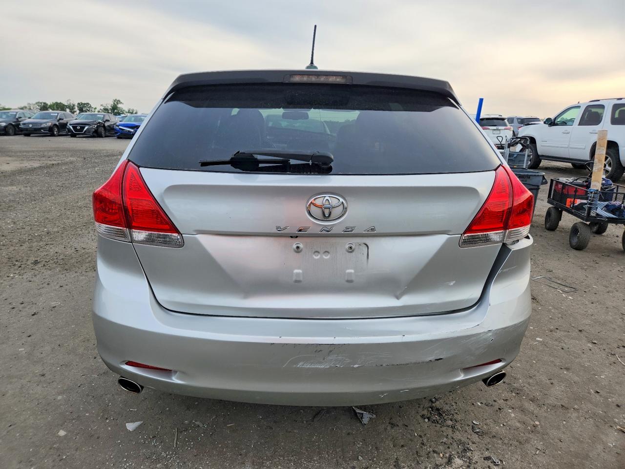 2009 Toyota Venza Awd V6 Silver vin: 4T3BK11A19U004633