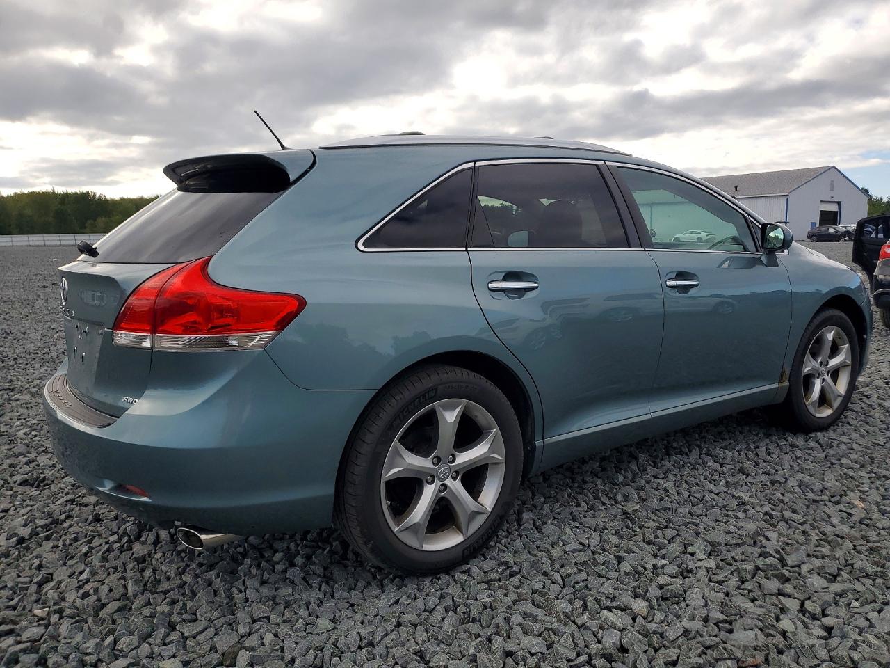 2009 Toyota Venza Awd V6 Turquoise vin: 4T3BK11A19U015597