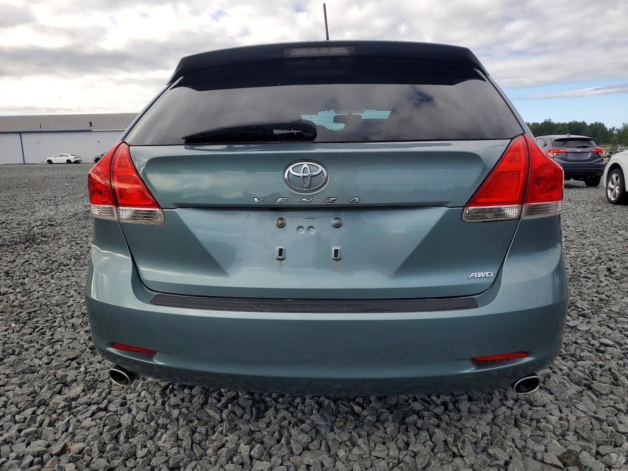 2009 Toyota Venza Awd V6 Turquoise vin: 4T3BK11A19U015597