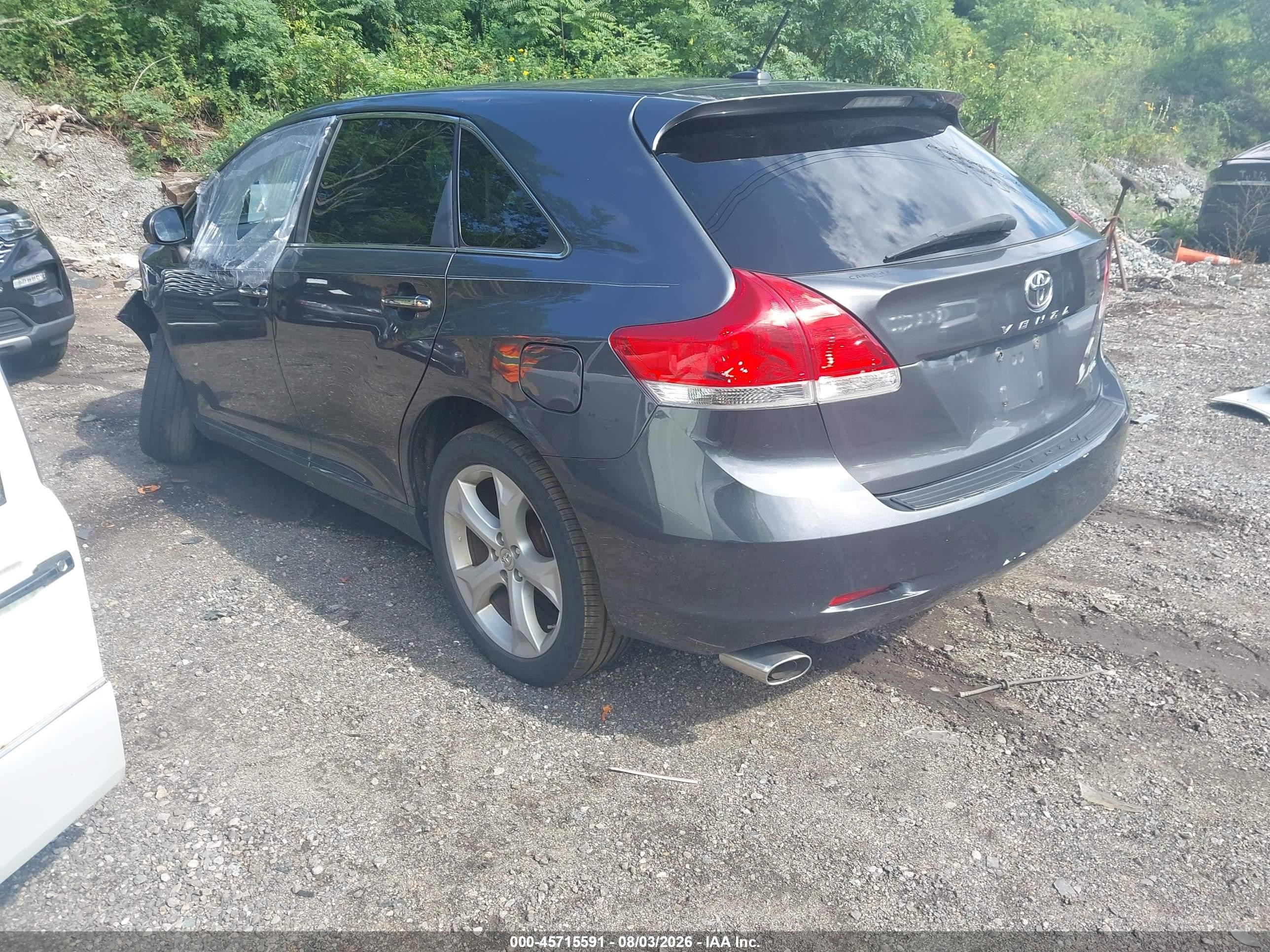 2009 Toyota Venza Base V6 Gray vin: 4T3BK11A19U020668
