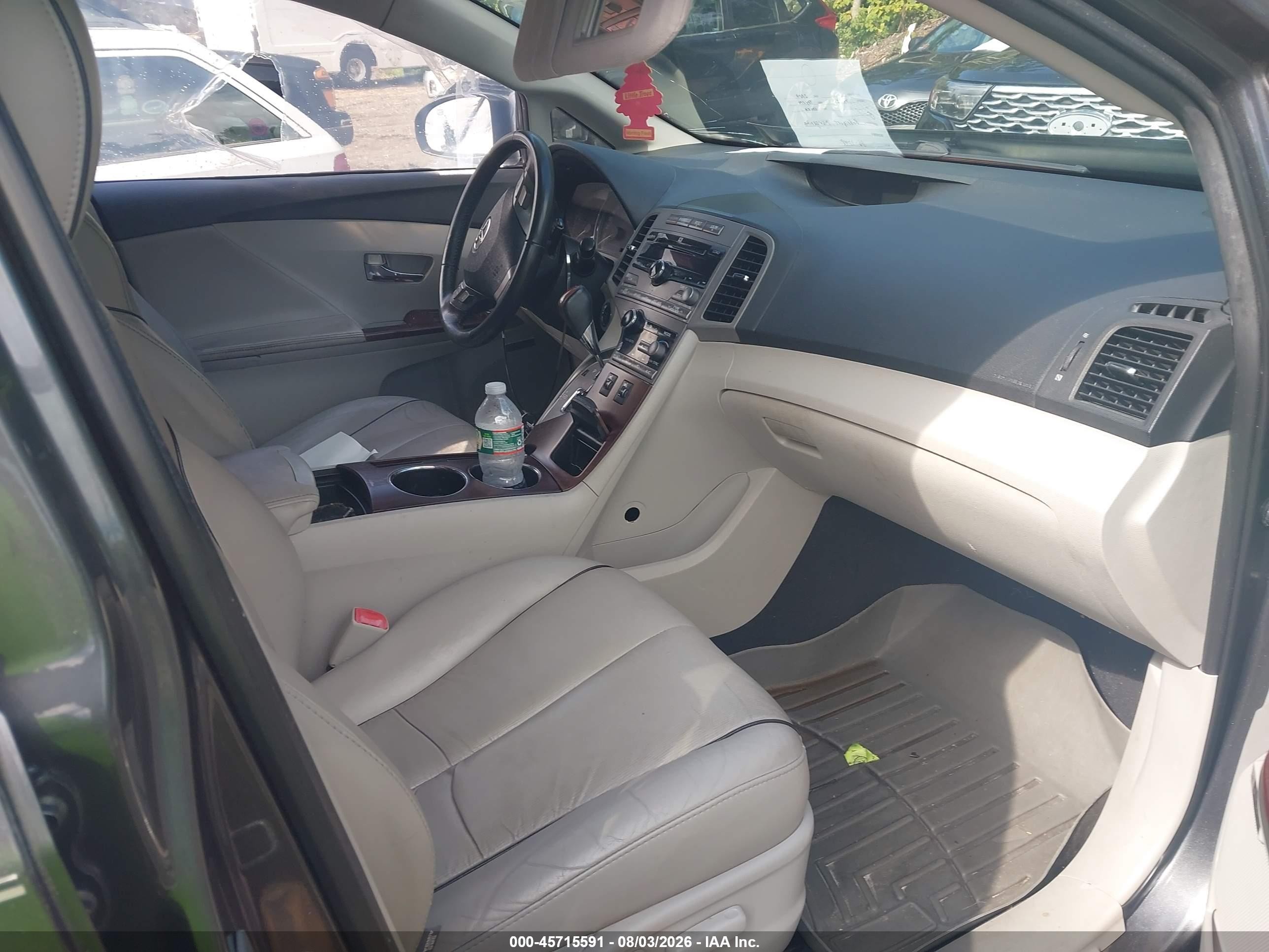 2009 Toyota Venza Base V6 Gray vin: 4T3BK11A19U020668