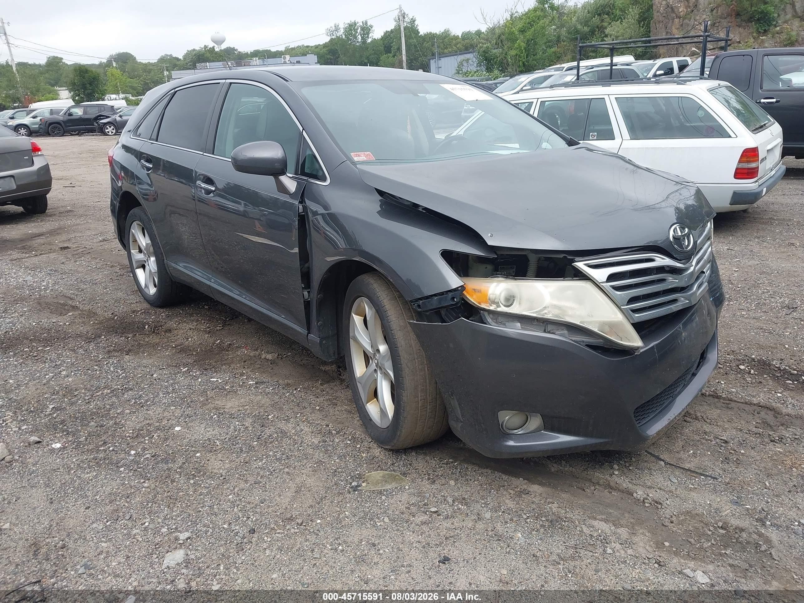 2009 Toyota Venza Base V6 Gray vin: 4T3BK11A19U020668