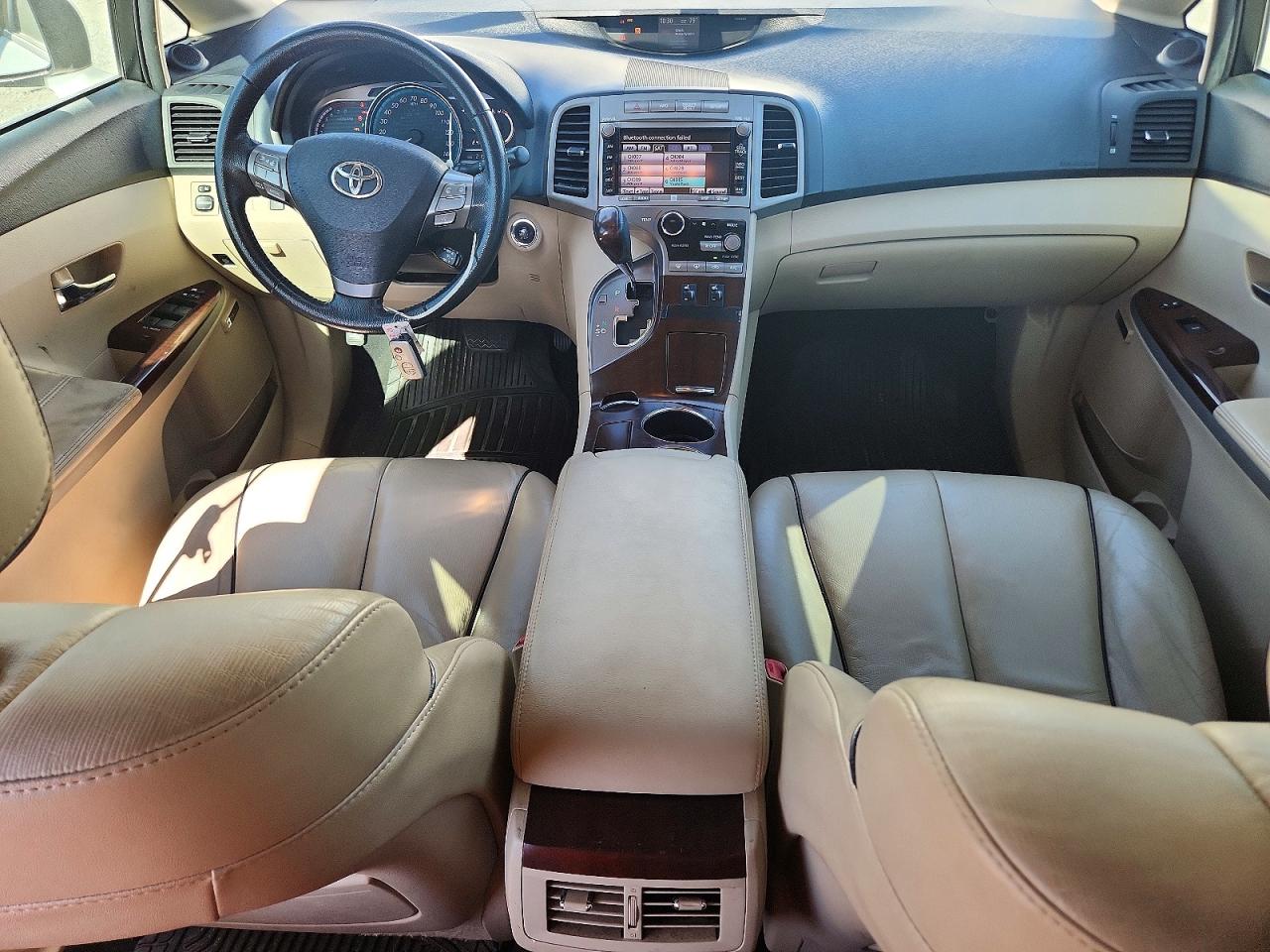 2009 Toyota Venza Awd V6 White vin: 4T3BK11A19U023697