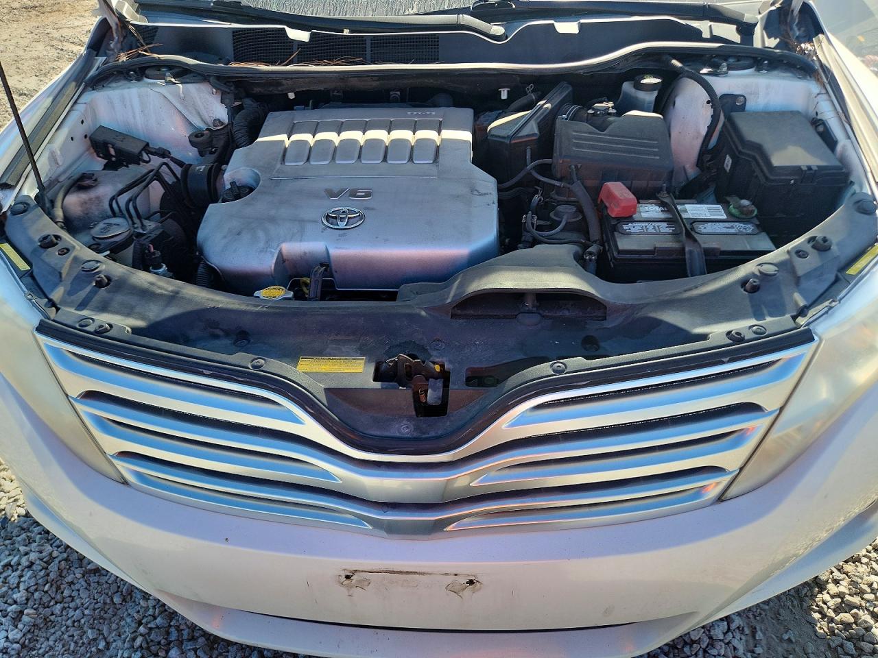 2009 Toyota Venza Awd V6 White vin: 4T3BK11A19U023697