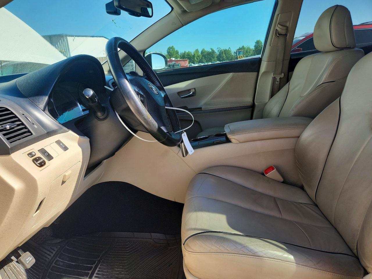 2009 Toyota Venza Awd V6 White vin: 4T3BK11A19U023697