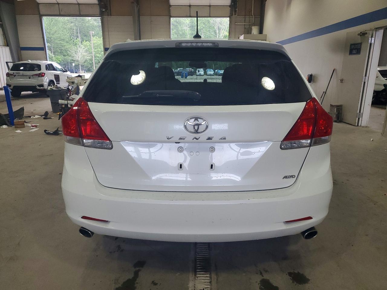 2009 Toyota Venza White vin: 4T3BK11A29U001434