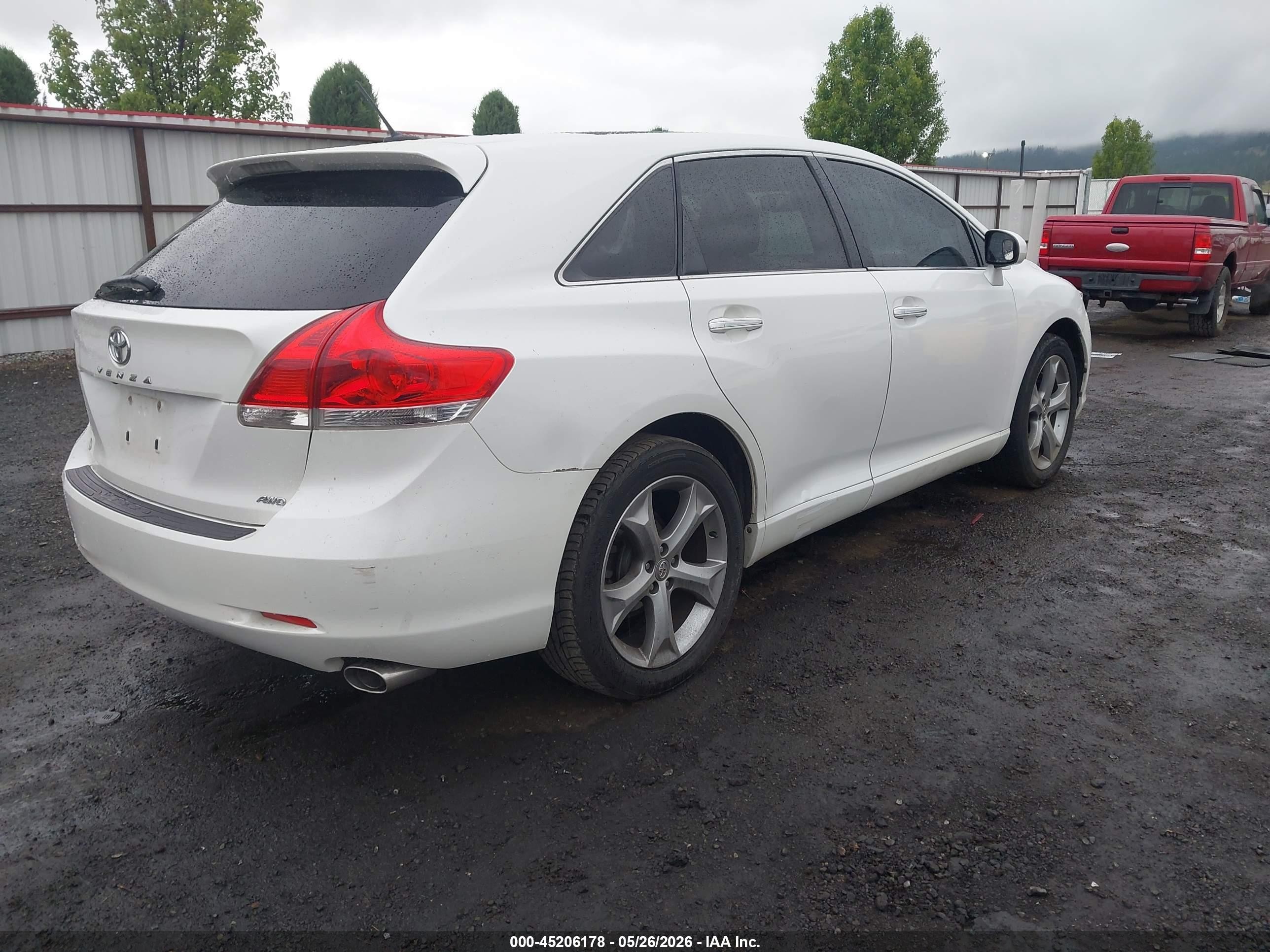 2009 Toyota Venza Base V6 Белый vin: 4T3BK11A29U008898