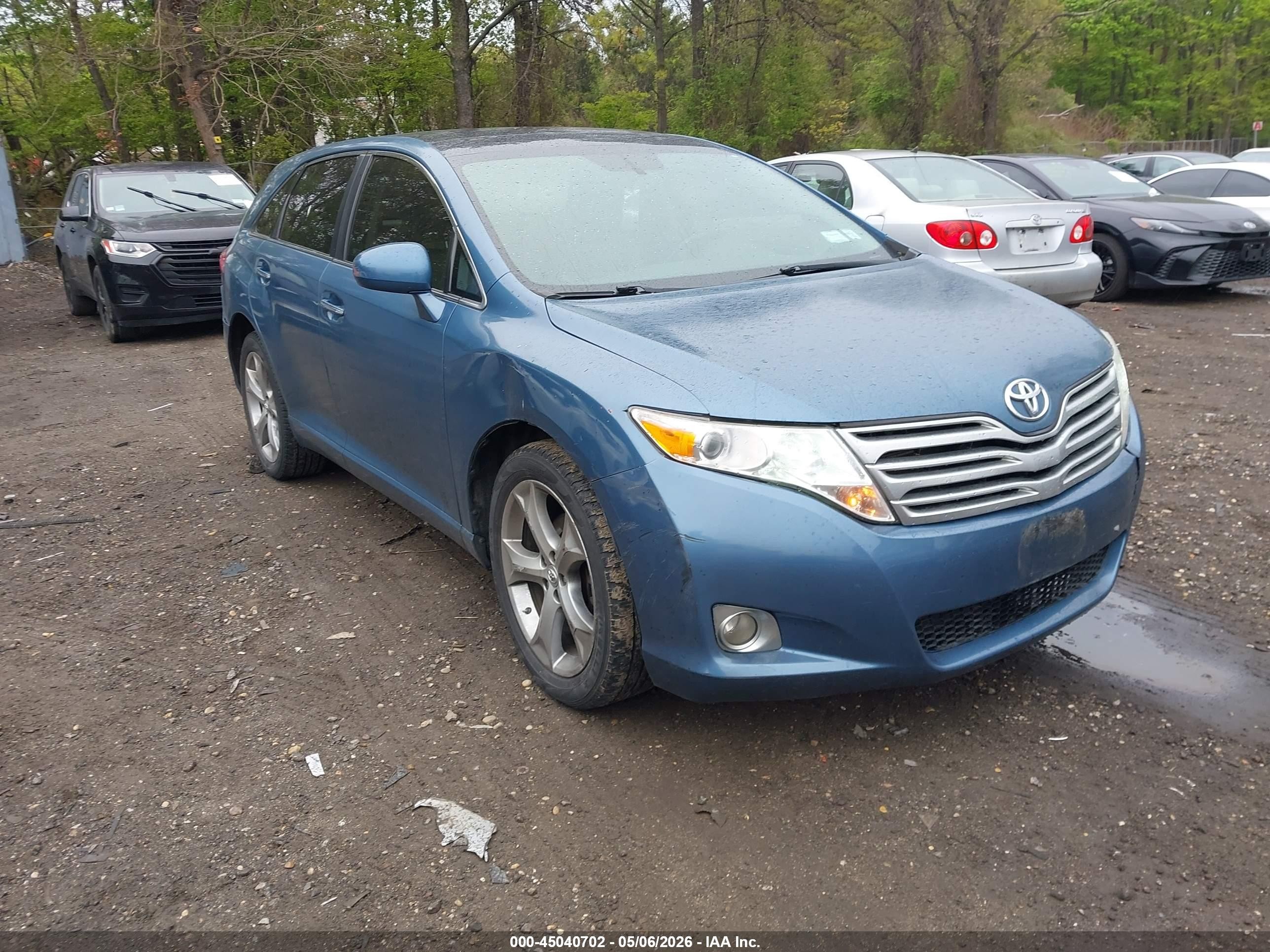 2009 Toyota Venza Base V6 Blue vin: 4T3BK11A29U011574