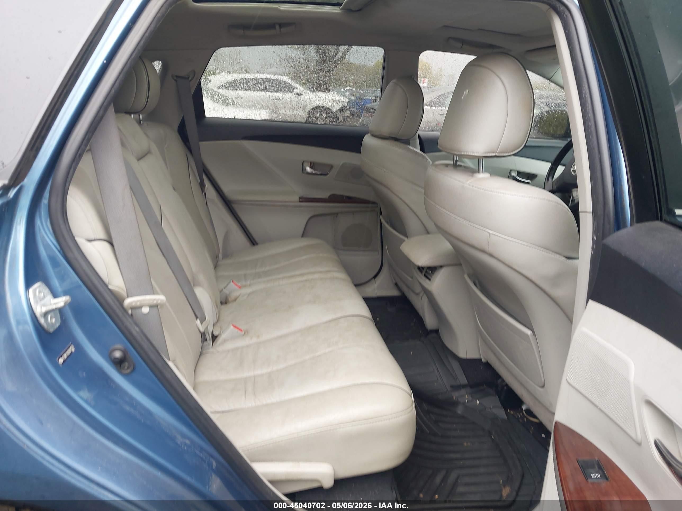 2009 Toyota Venza Base V6 Blue vin: 4T3BK11A29U011574