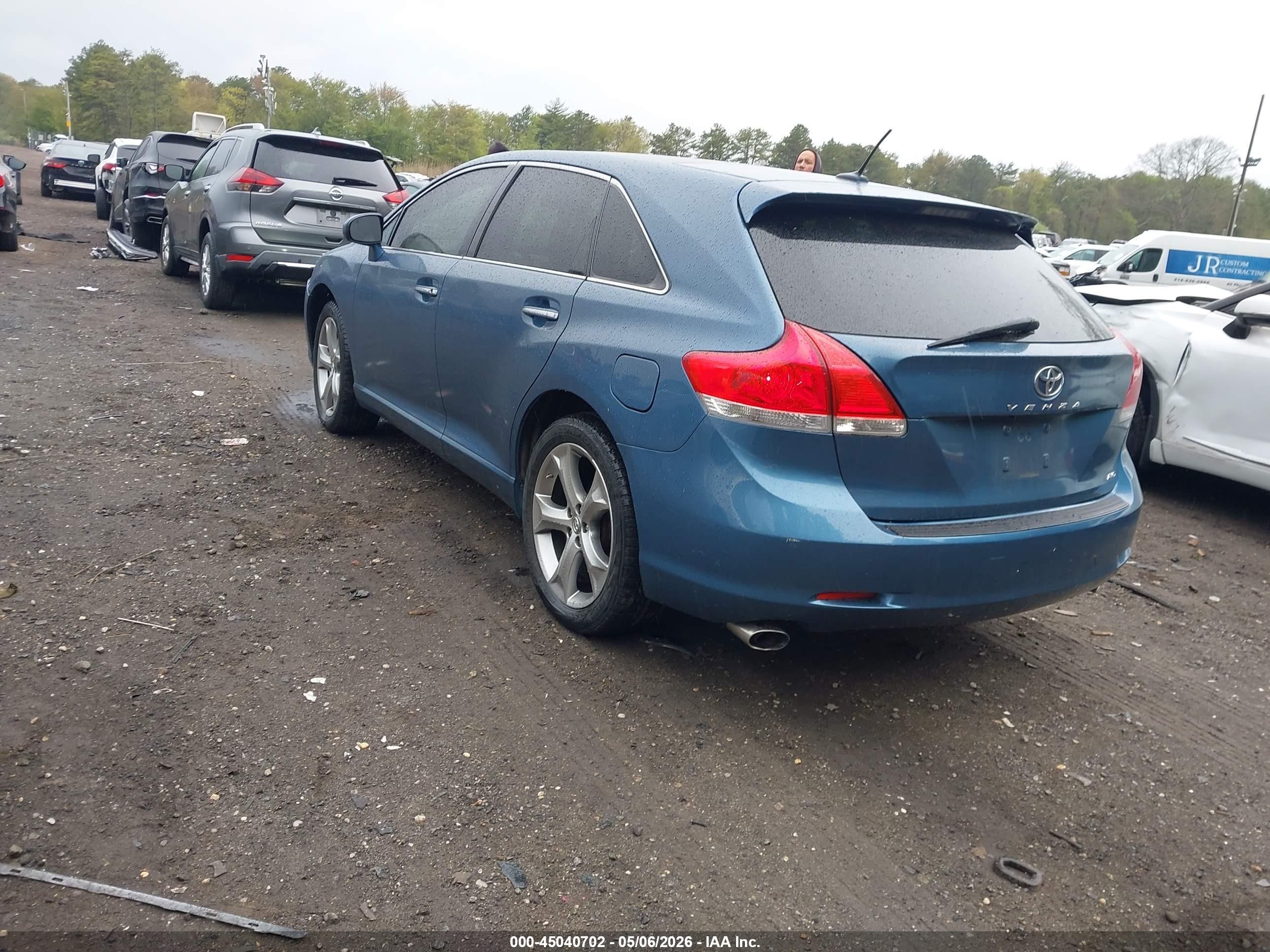 2009 Toyota Venza Base V6 Blue vin: 4T3BK11A29U011574