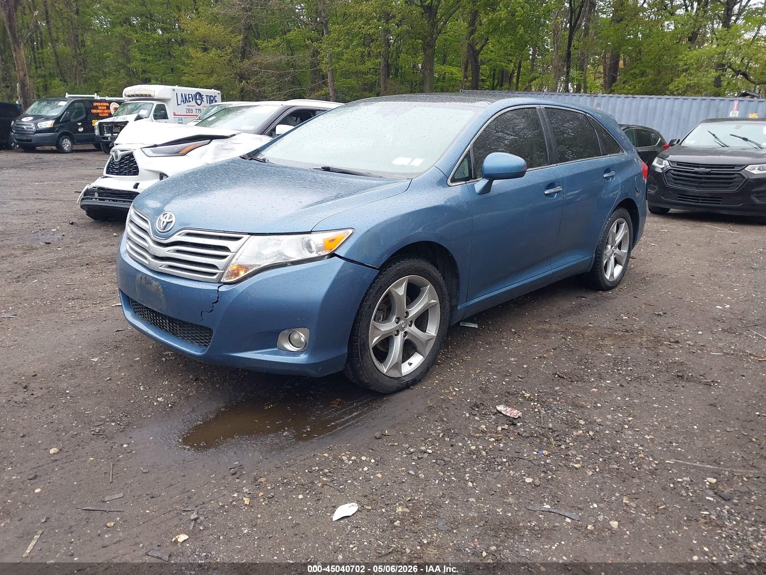 2009 Toyota Venza Base V6 Blue vin: 4T3BK11A29U011574