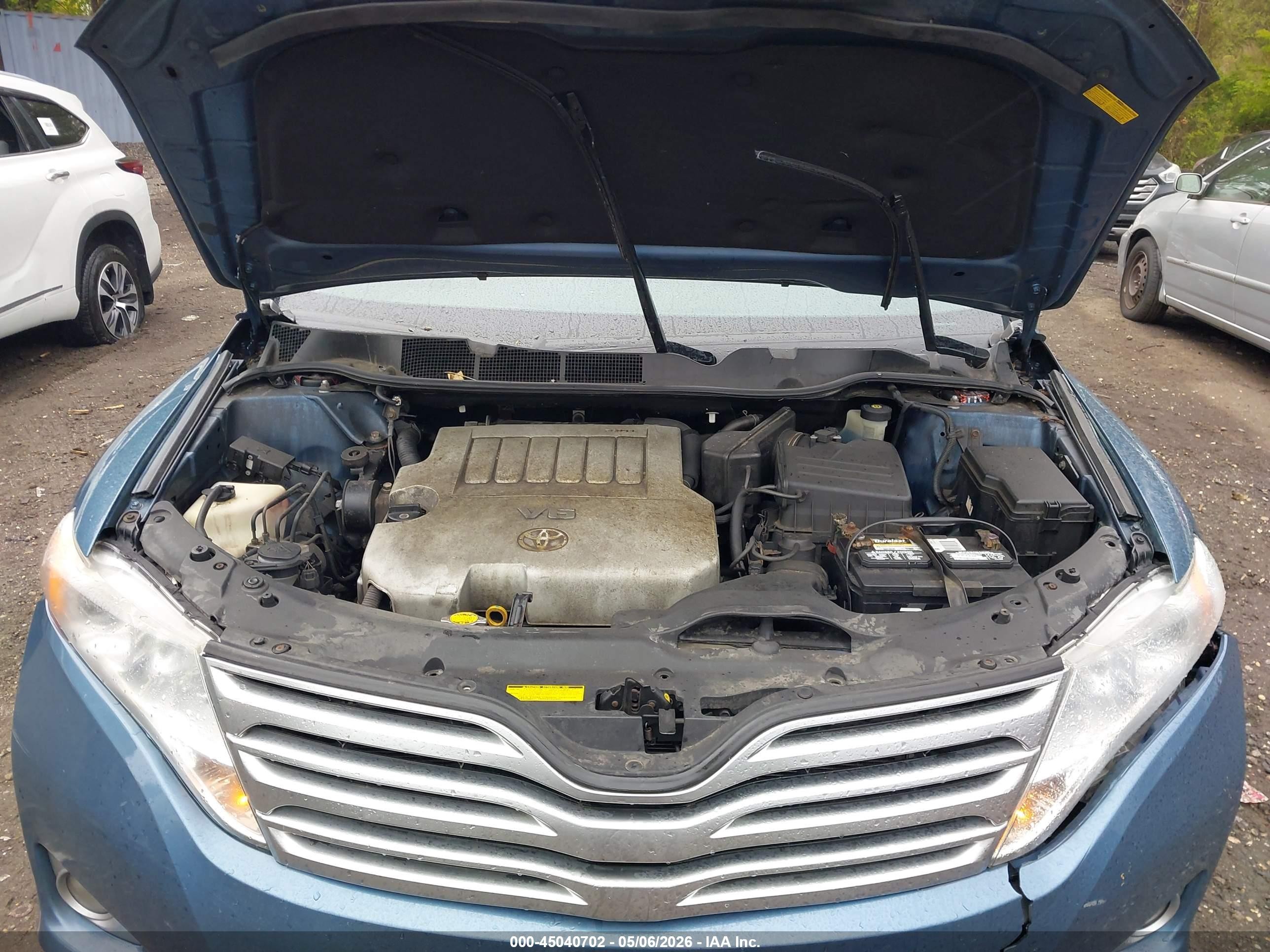 2009 Toyota Venza Base V6 Blue vin: 4T3BK11A29U011574