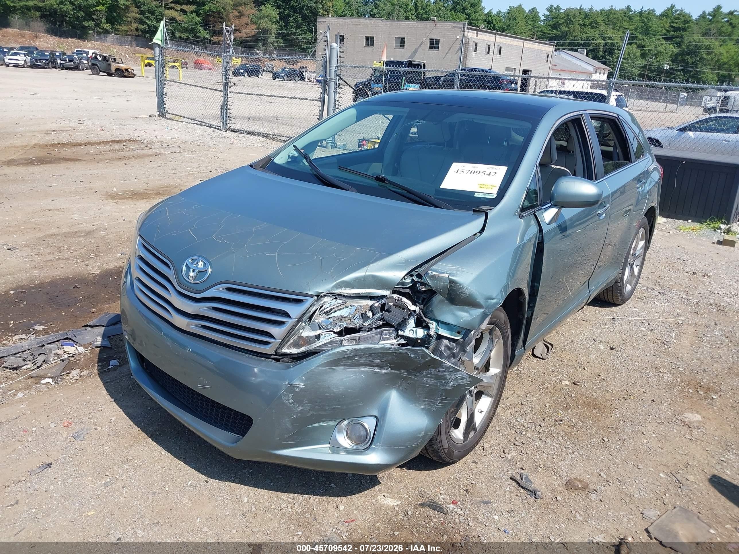 2009 Toyota Venza Base V6 Green vin: 4T3BK11A29U016810