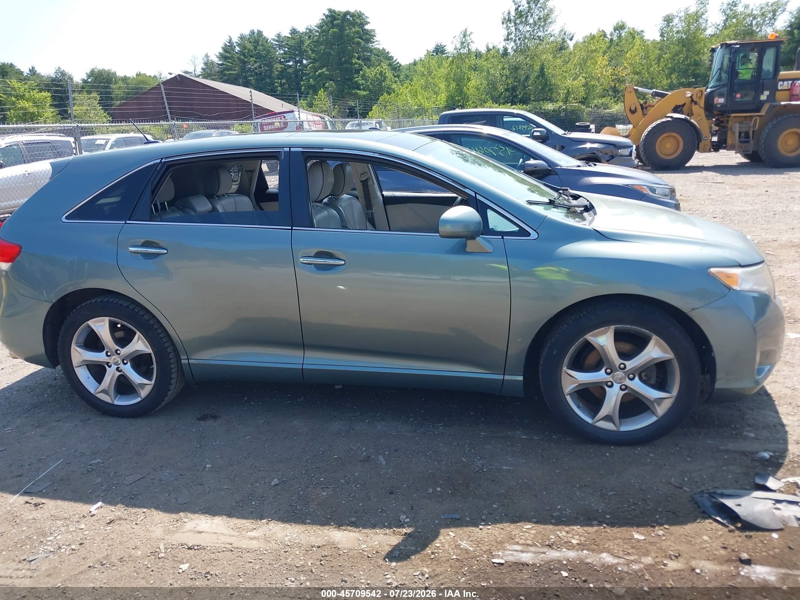 2009 Toyota Venza Base V6 Green vin: 4T3BK11A29U016810