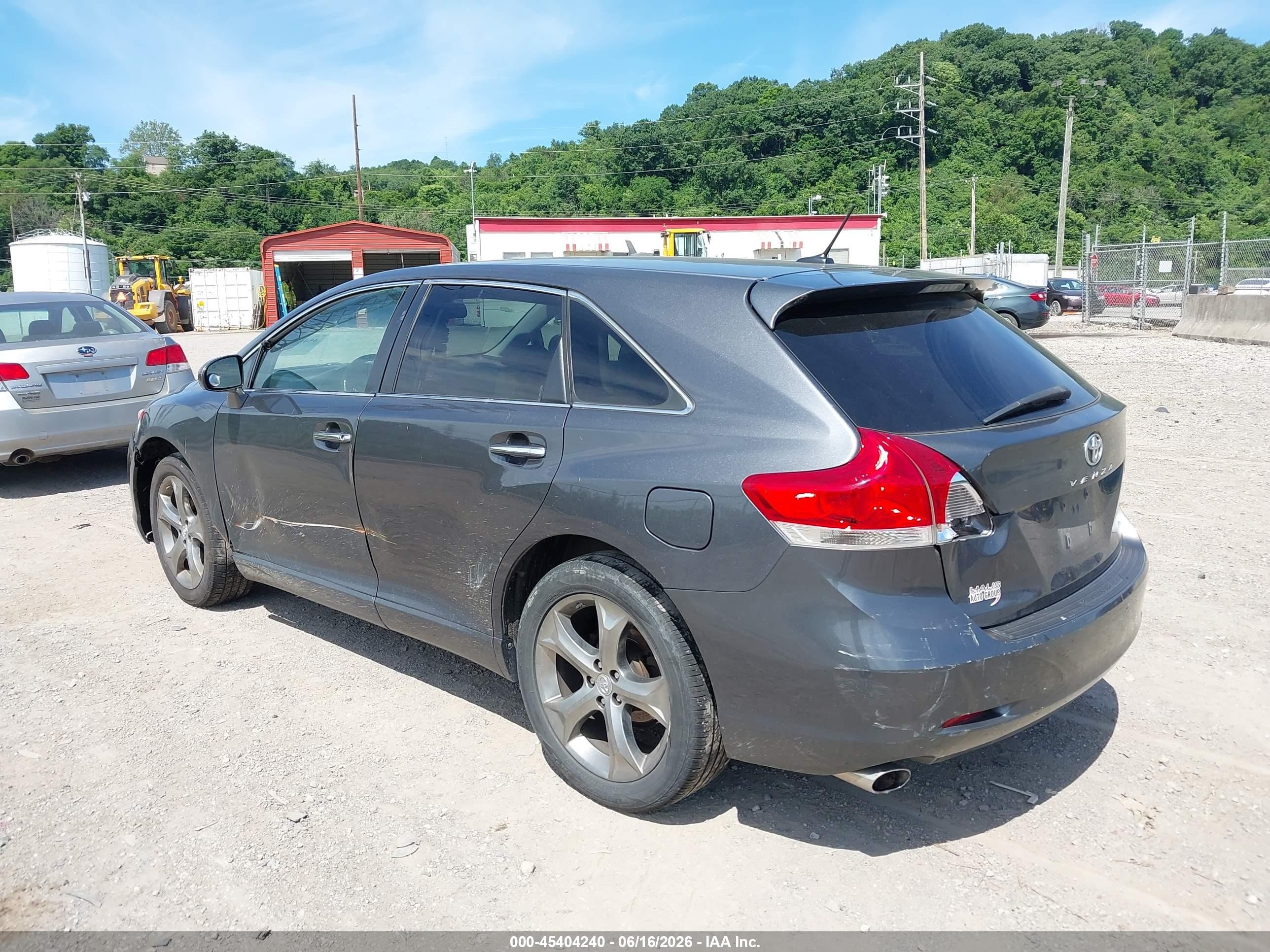 2009 Toyota Venza Base V6 Gray vin: 4T3BK11A29U021487