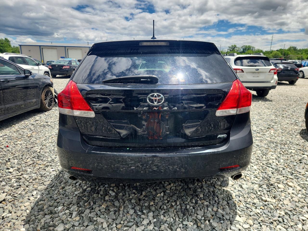 2009 Toyota Venza Awd V6 Black vin: 4T3BK11A39U001801
