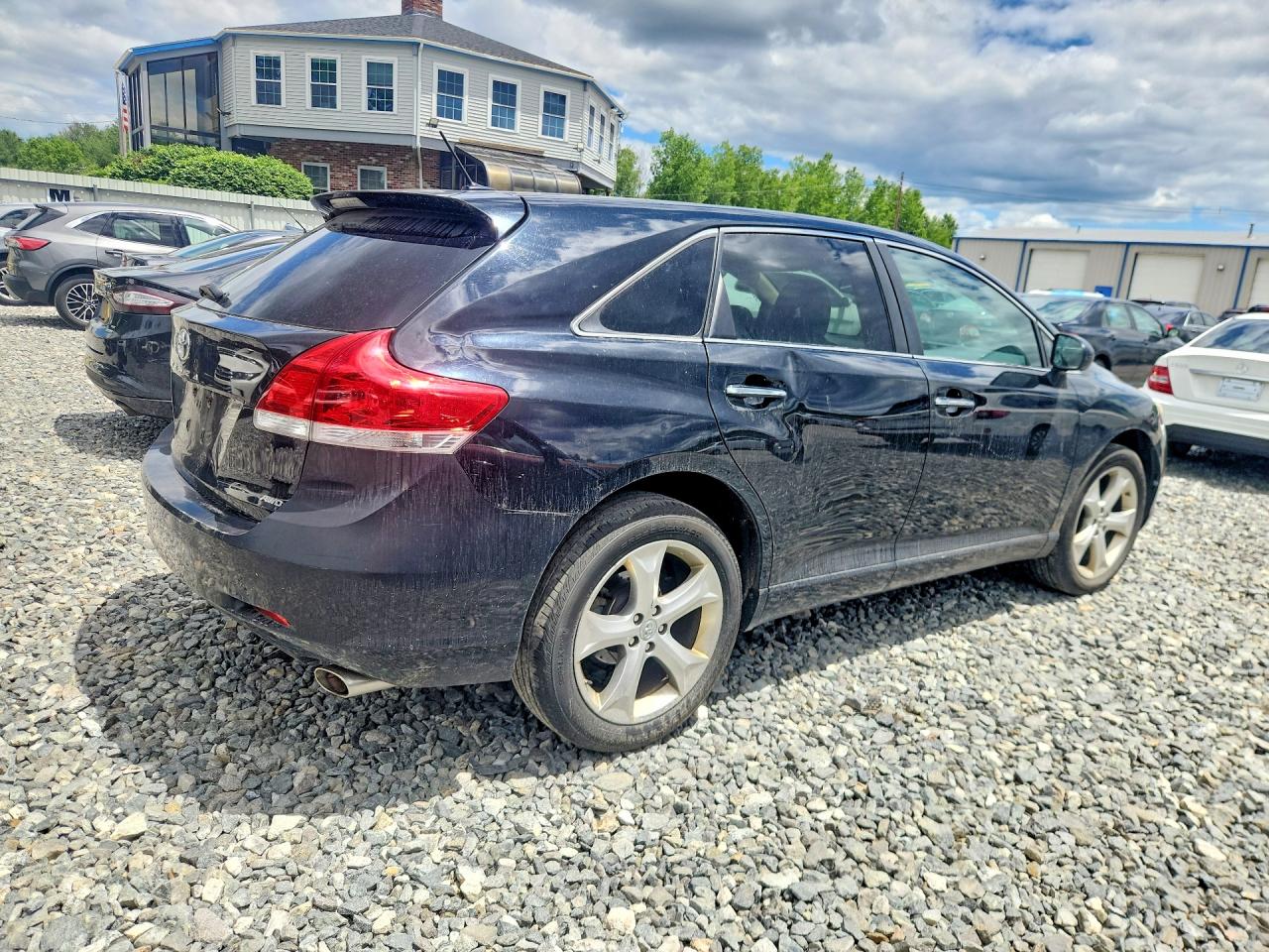 2009 Toyota Venza Awd V6 Black vin: 4T3BK11A39U001801