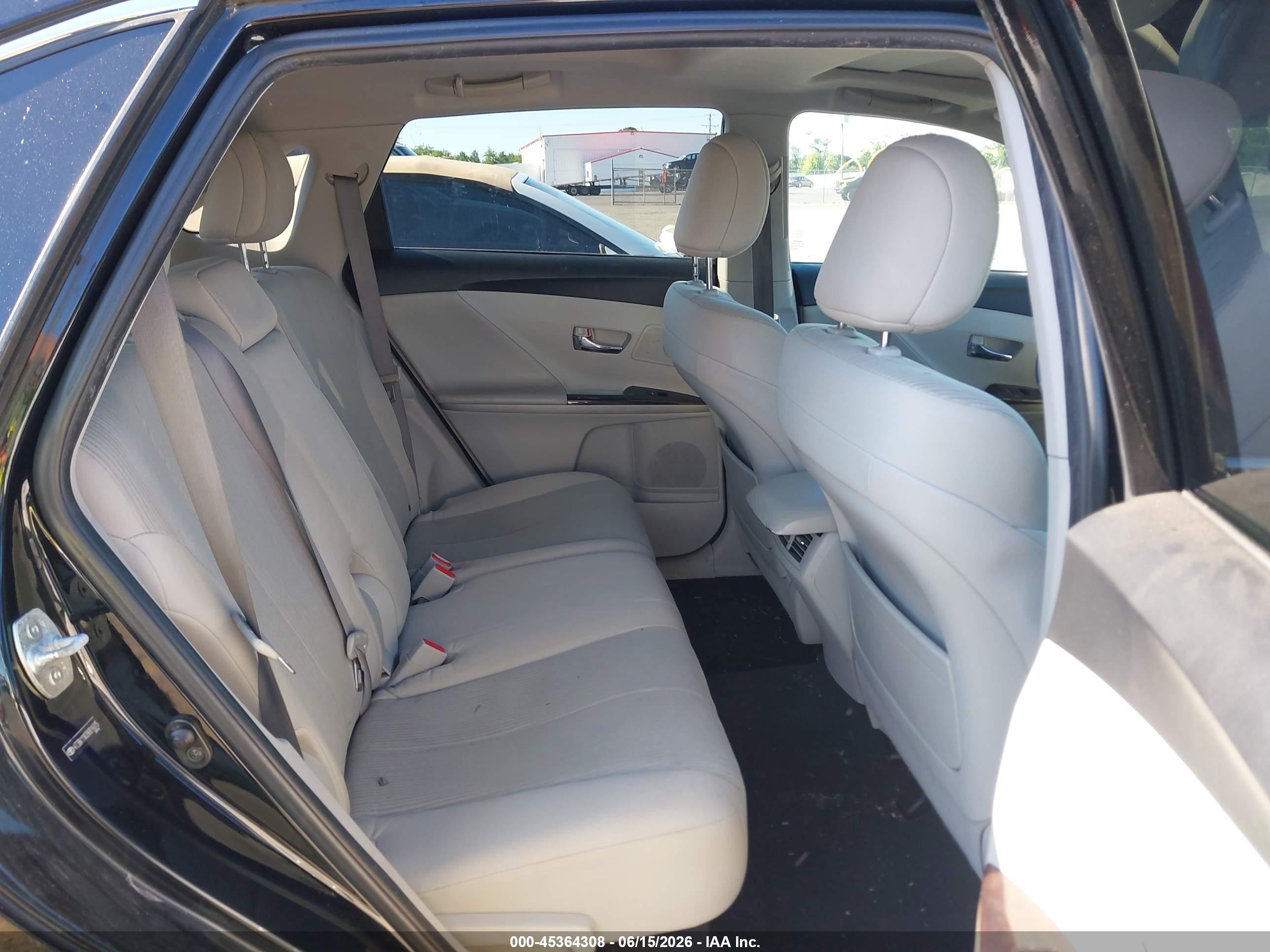 2009 Toyota Venza Base V6 Black vin: 4T3BK11A39U014015