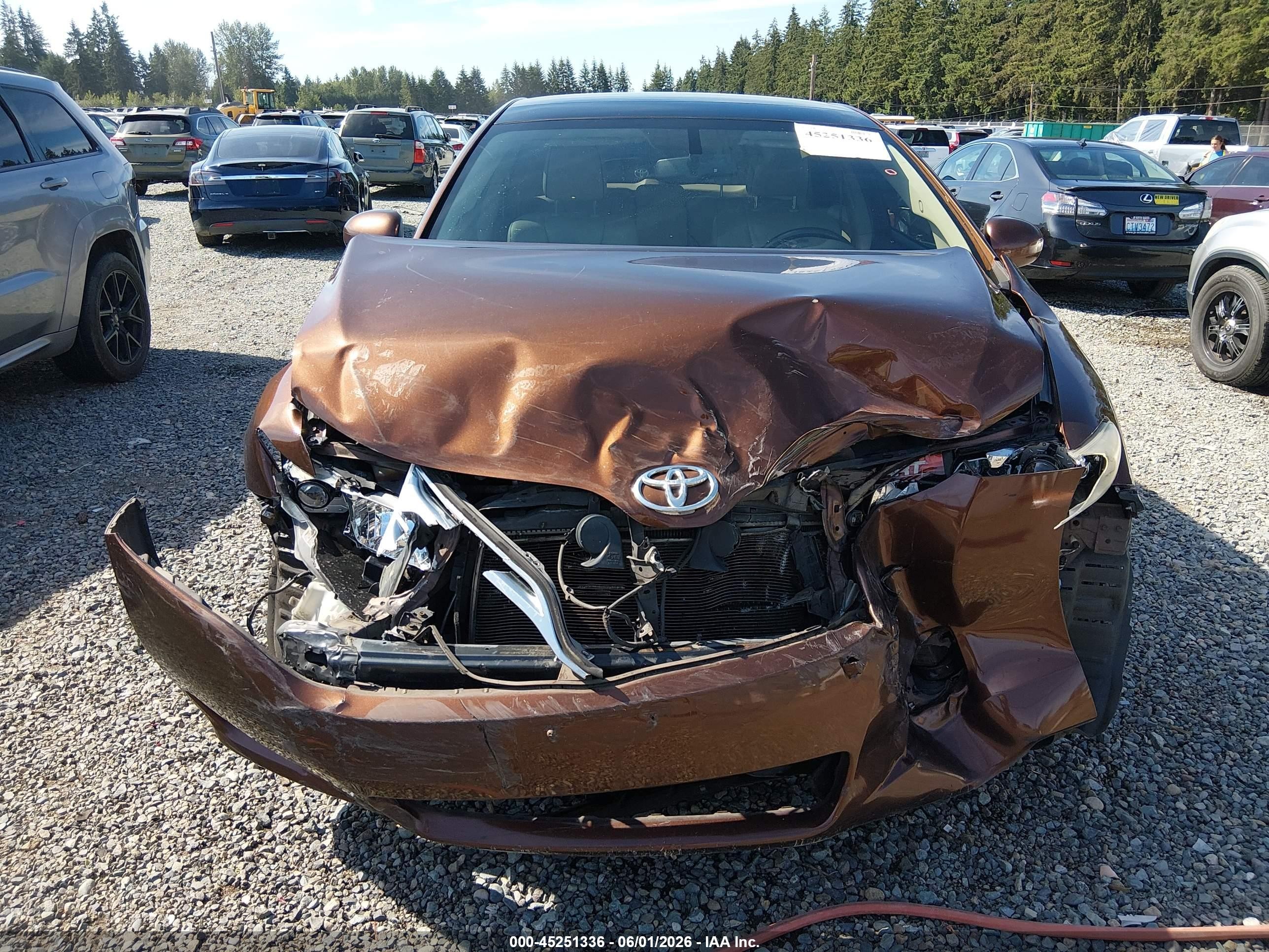 2009 Toyota Venza Base V6 Brown vin: 4T3BK11A39U014144