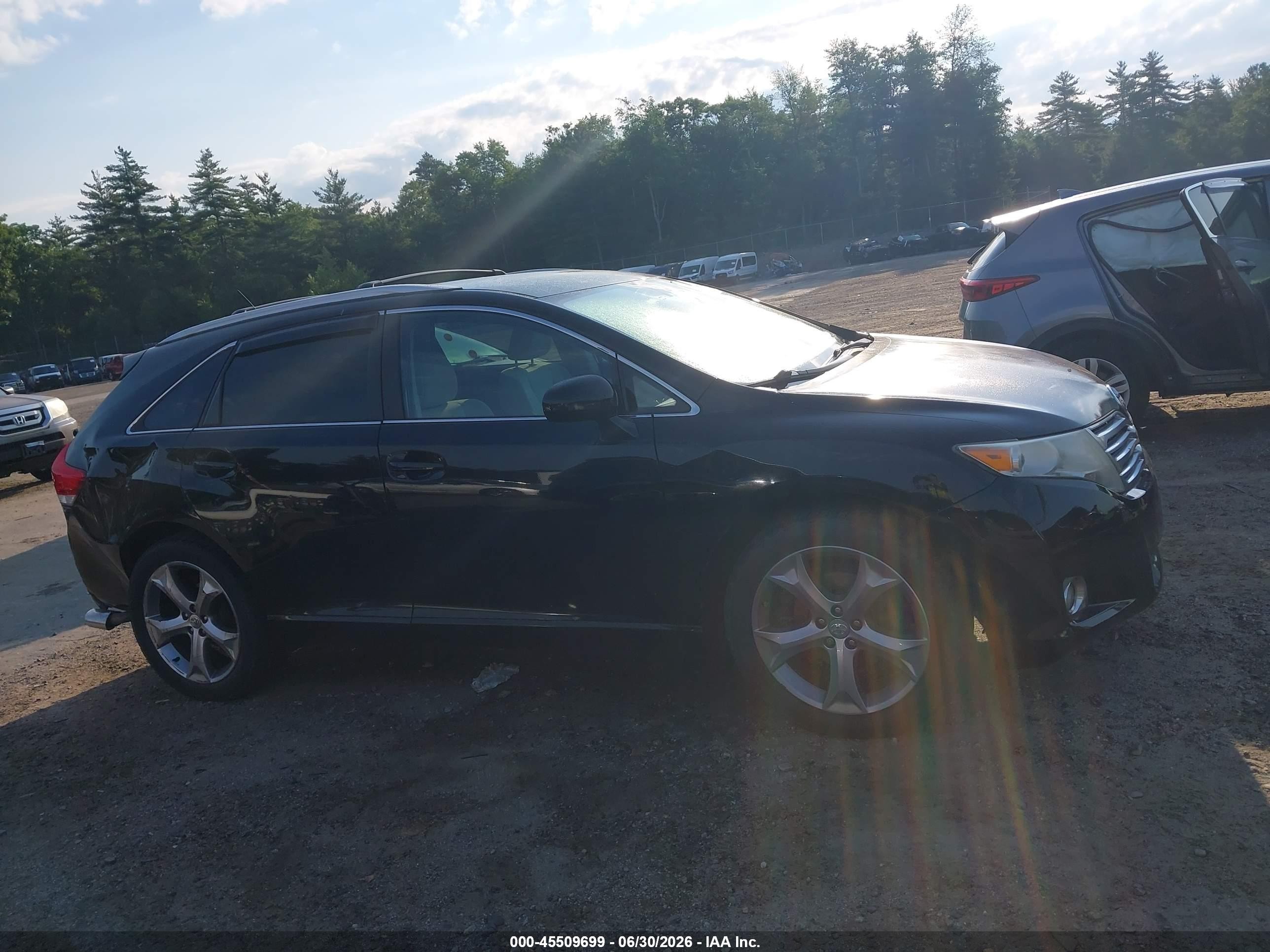 2009 Toyota Venza Base V6 Black vin: 4T3BK11A49U006229