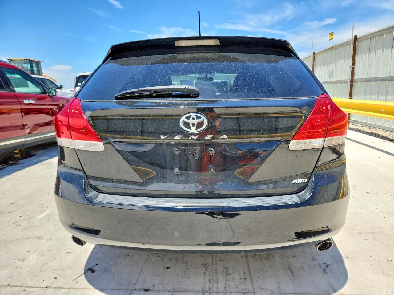 2009 Toyota Venza Awd V6 Black vin: 4T3BK11A49U008787