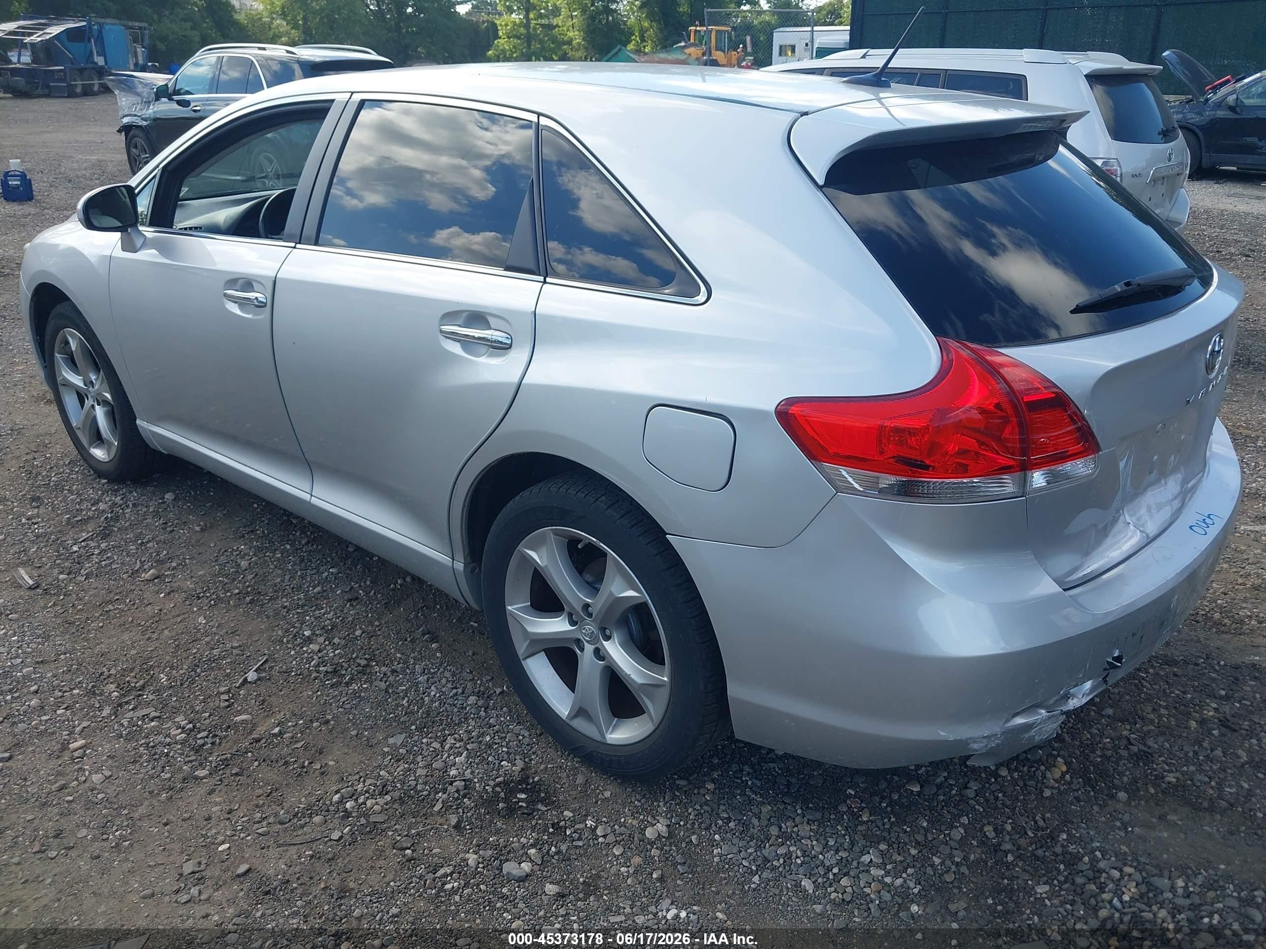 2009 Toyota Venza Base V6 Silver vin: 4T3BK11A49U009034