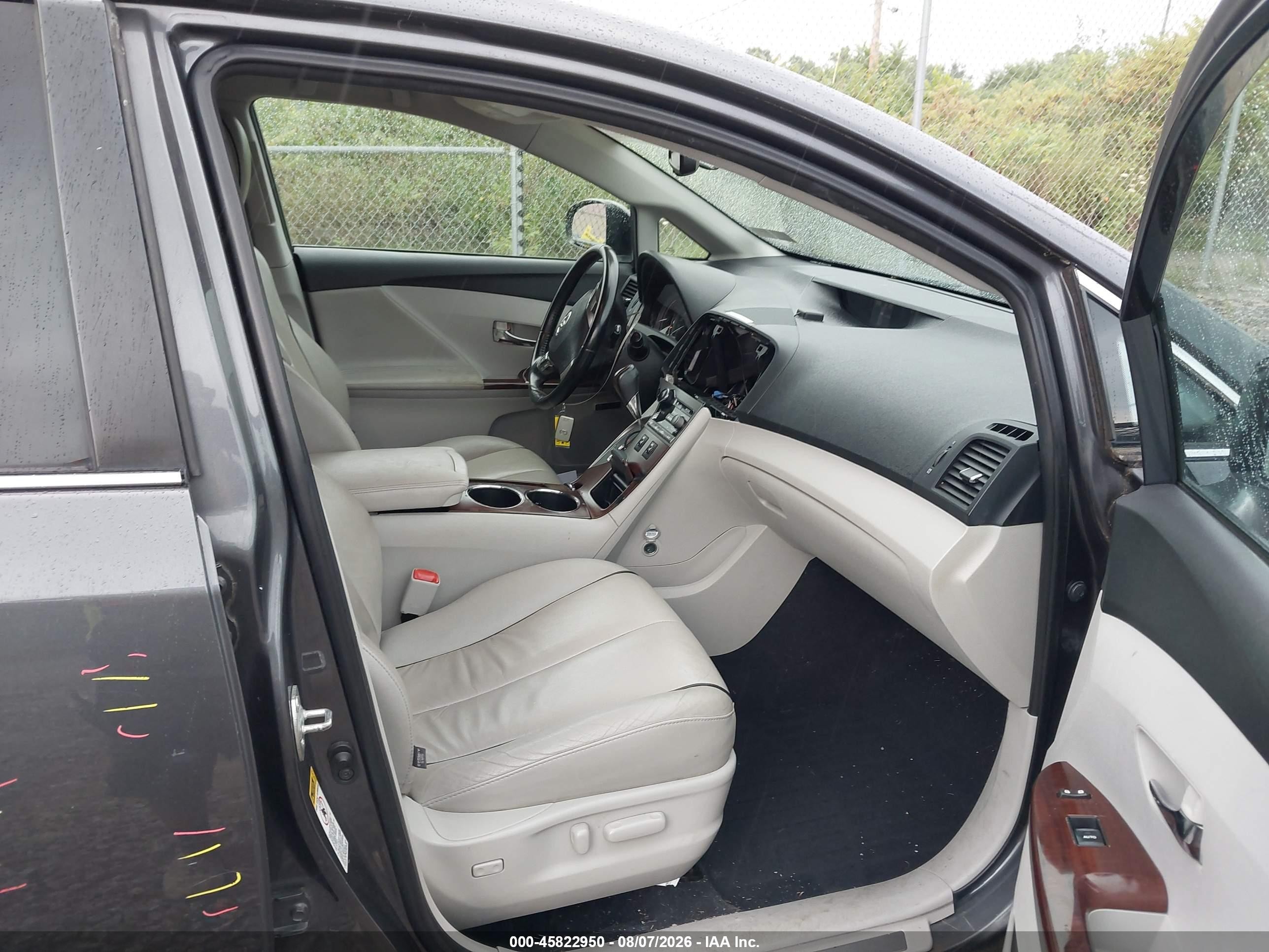 2009 Toyota Venza Base V6 Gray vin: 4T3BK11A49U011267