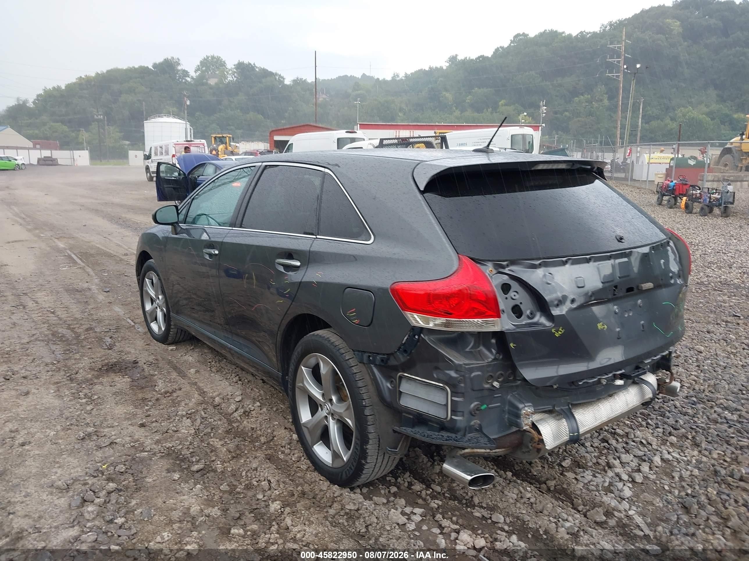 2009 Toyota Venza Base V6 Gray vin: 4T3BK11A49U011267