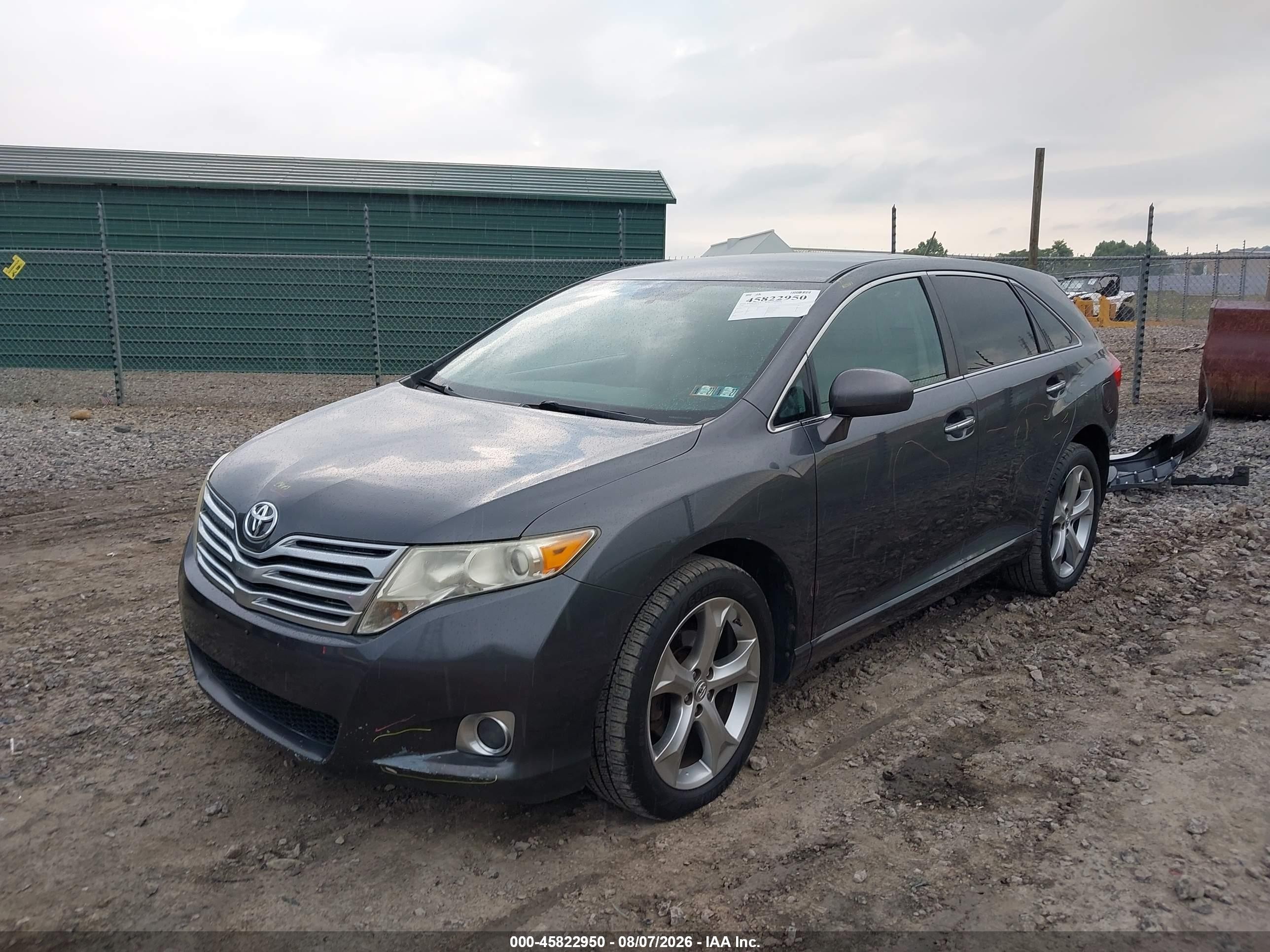 2009 Toyota Venza Base V6 Gray vin: 4T3BK11A49U011267