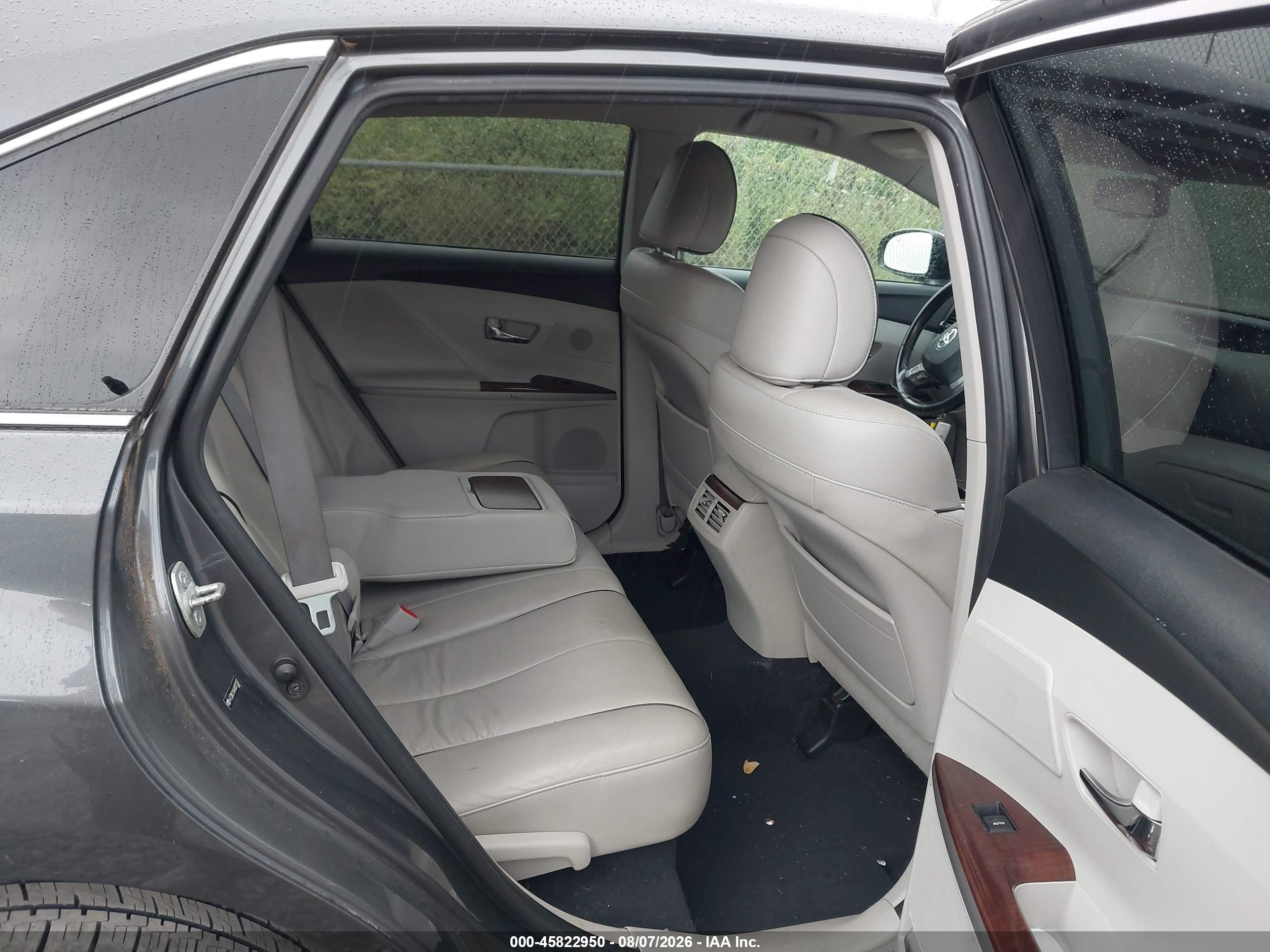 2009 Toyota Venza Base V6 Gray vin: 4T3BK11A49U011267