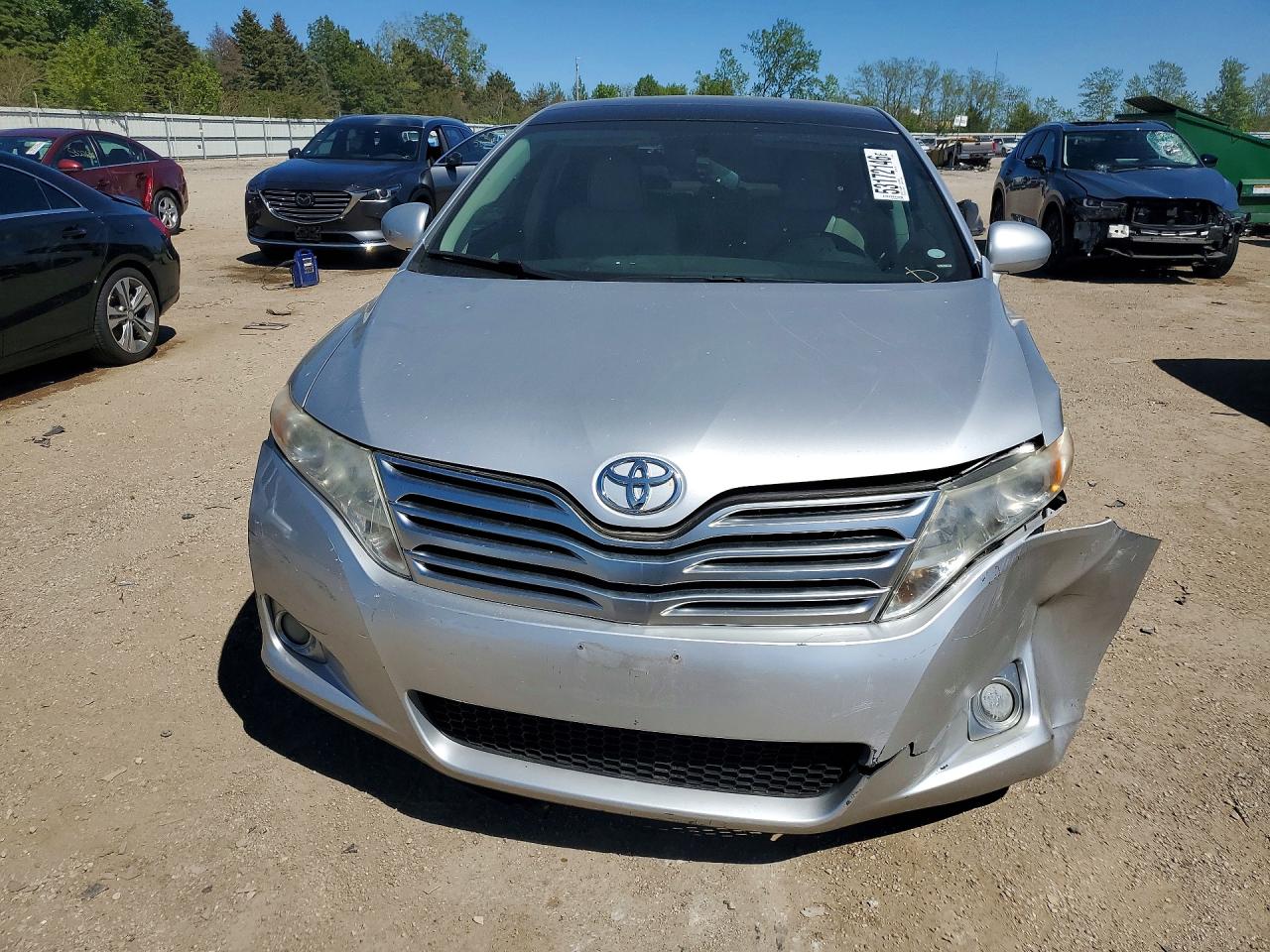 2009 Toyota Venza Awd V6 Silver vin: 4T3BK11A49U014587