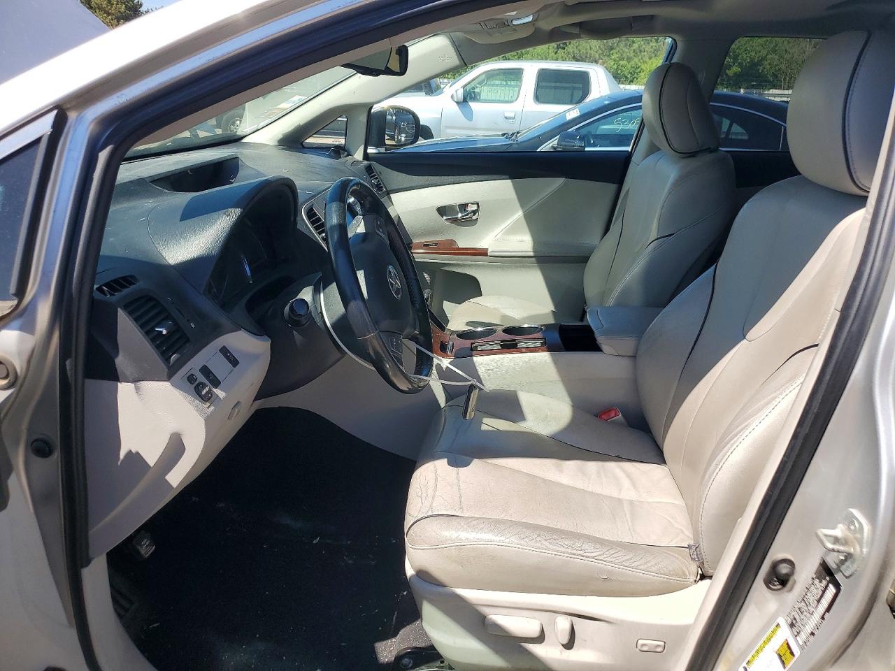 2009 Toyota Venza Awd V6 Silver vin: 4T3BK11A49U014587