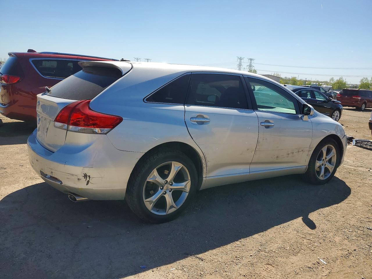 2009 Toyota Venza Awd V6 Silver vin: 4T3BK11A49U014587