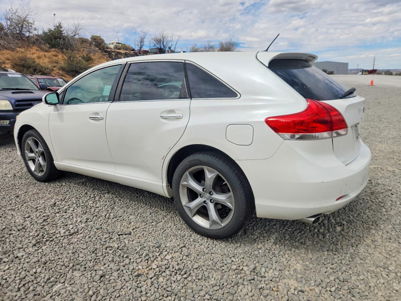 2009 Toyota Venza Awd V6 Белый vin: 4T3BK11A49U019238