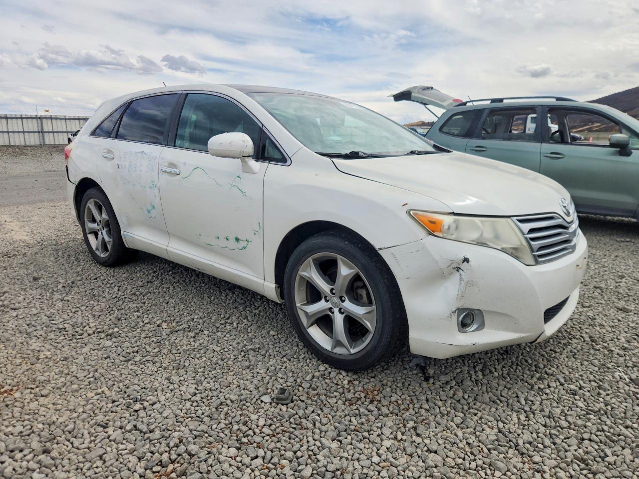 2009 Toyota Venza Awd V6 Белый vin: 4T3BK11A49U019238