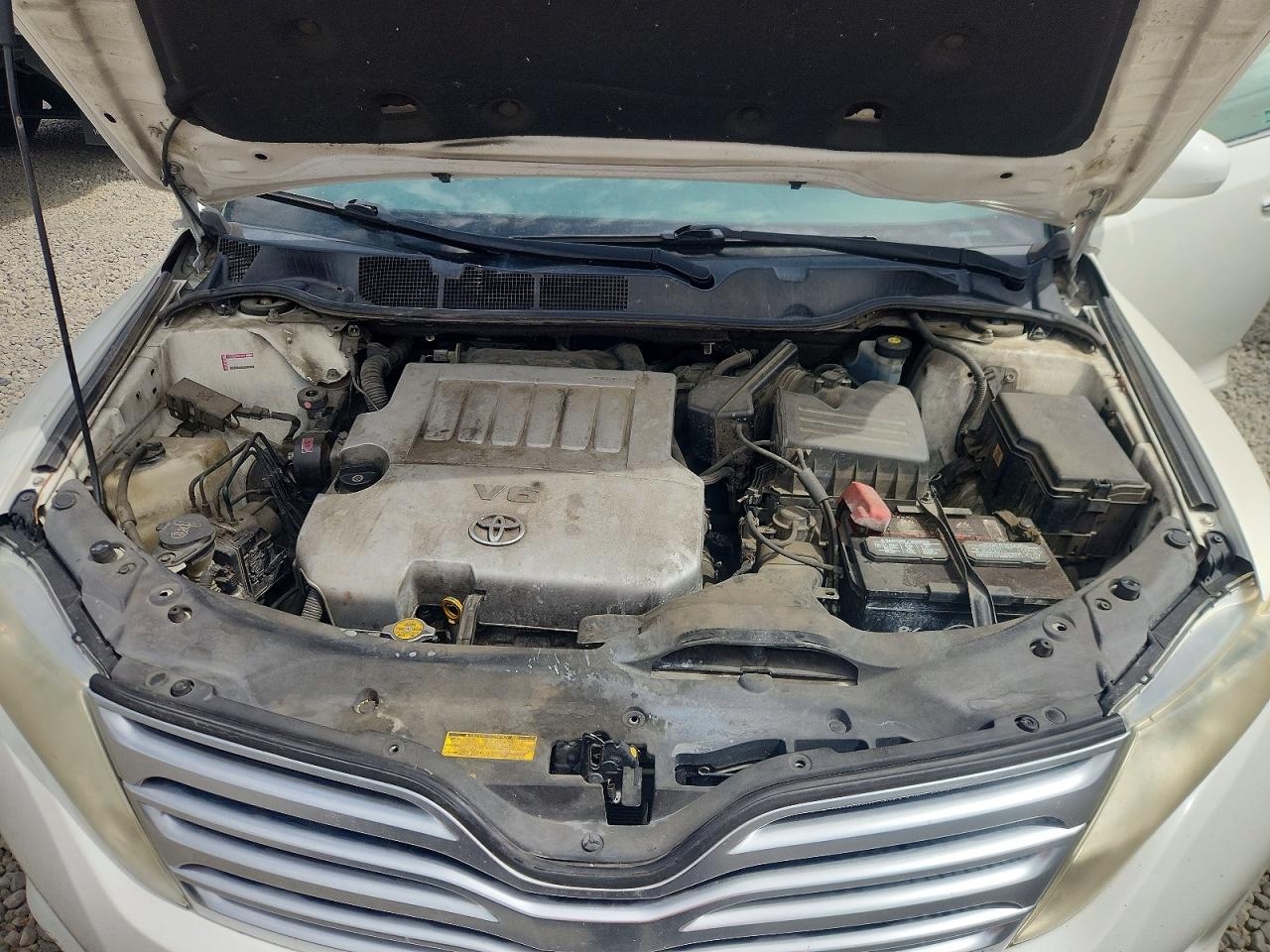 2009 Toyota Venza Awd V6 Белый vin: 4T3BK11A49U019238