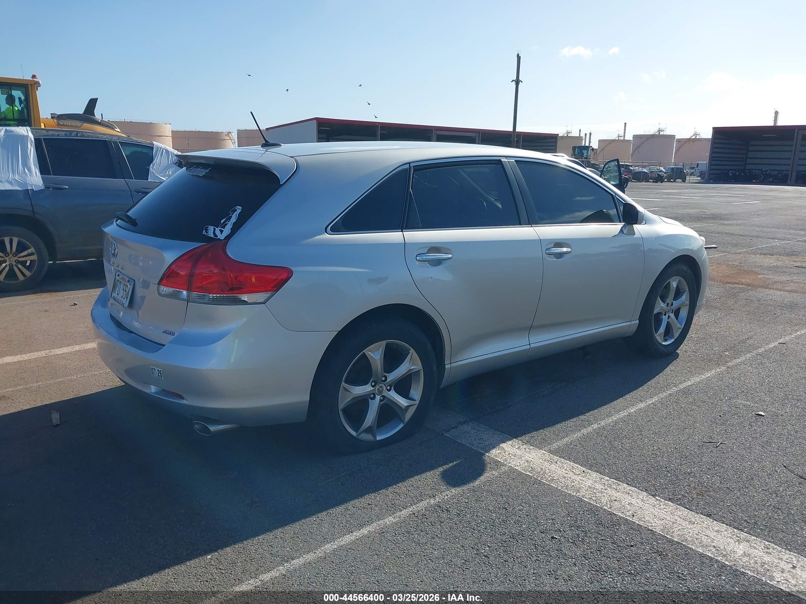 2009 Toyota Venza Base V6 Silver vin: 4T3BK11A49U019983