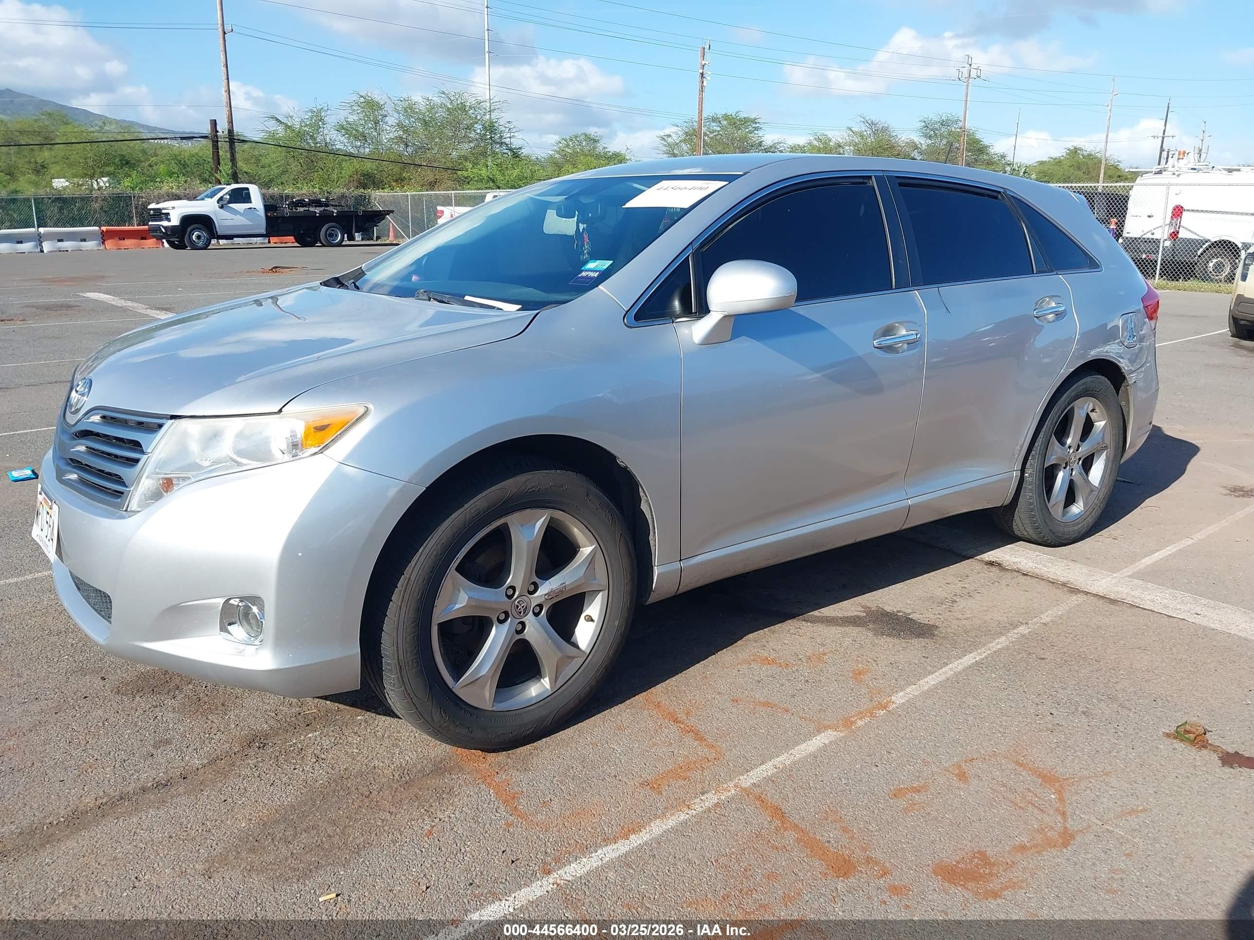 2009 Toyota Venza Base V6 Silver vin: 4T3BK11A49U019983