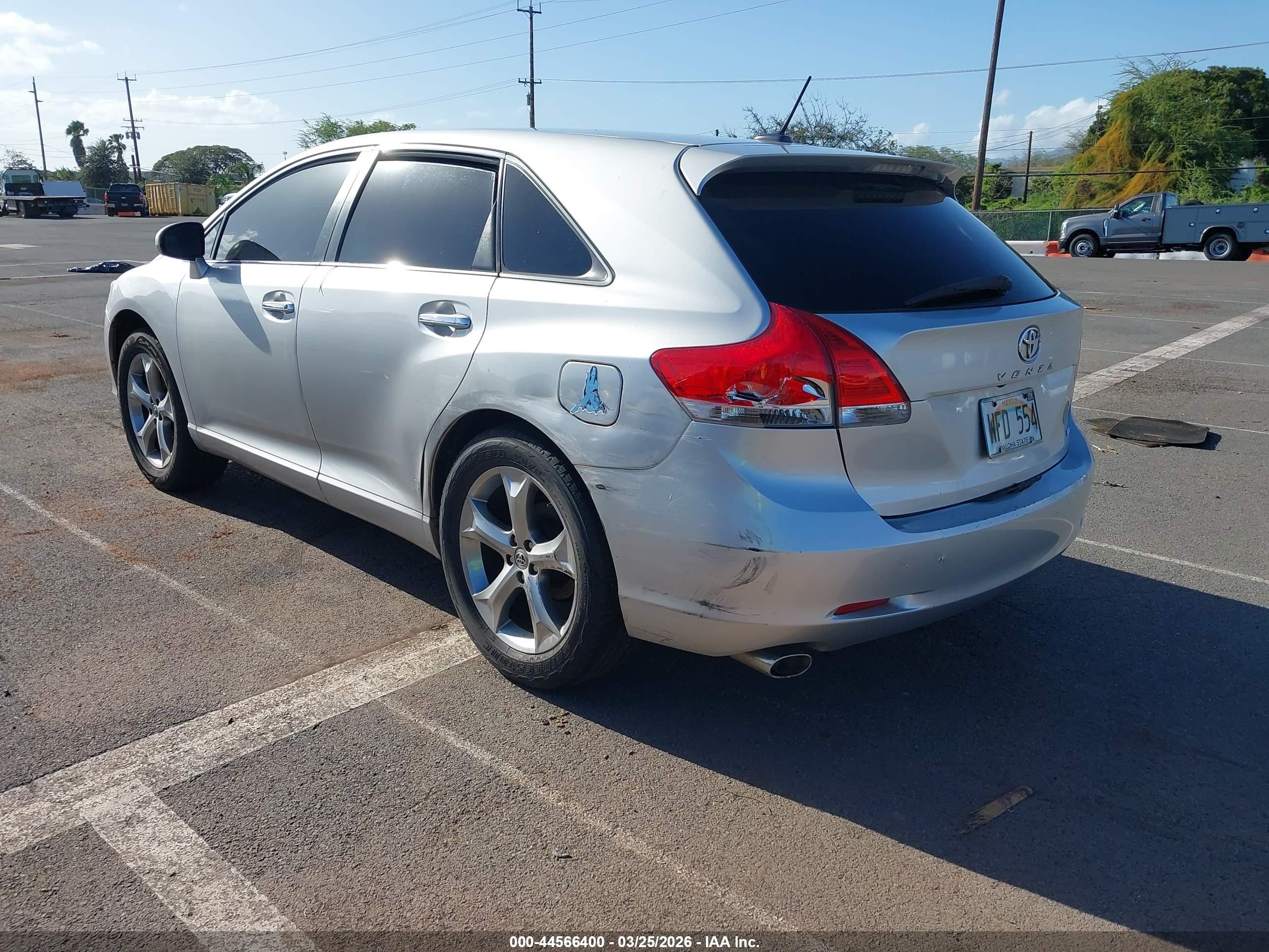 2009 Toyota Venza Base V6 Silver vin: 4T3BK11A49U019983