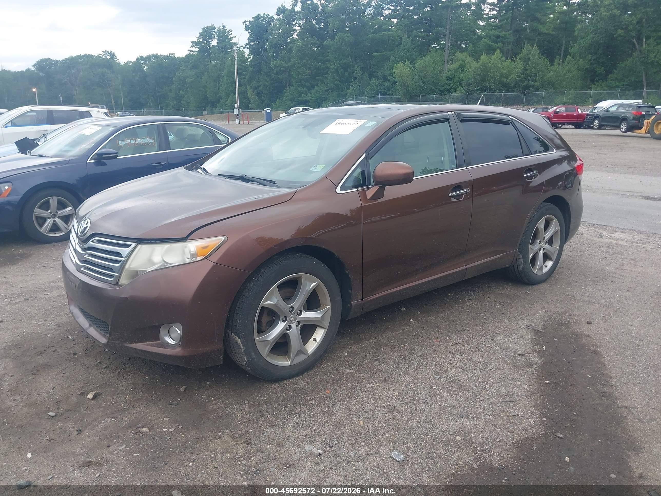 2009 Toyota Venza Base V6 Оранжевый vin: 4T3BK11A59U019247